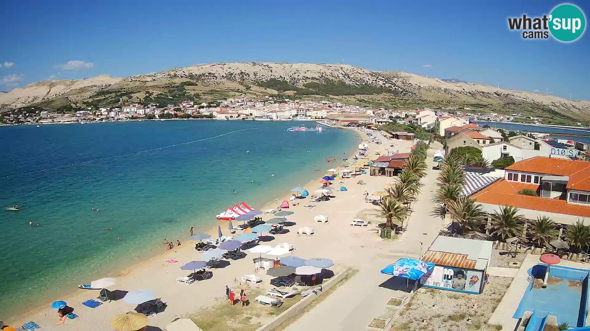 Webcam Pag beach