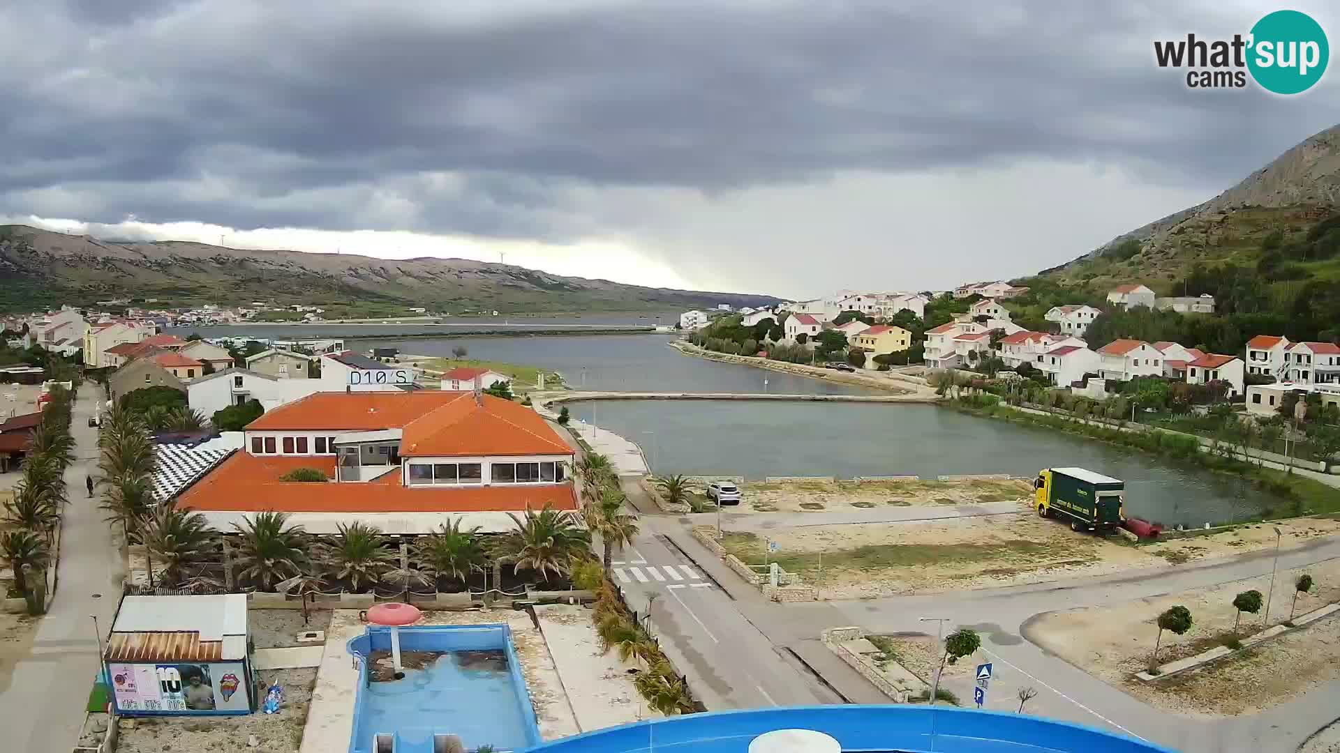 Camera en vivo Pag – Playa