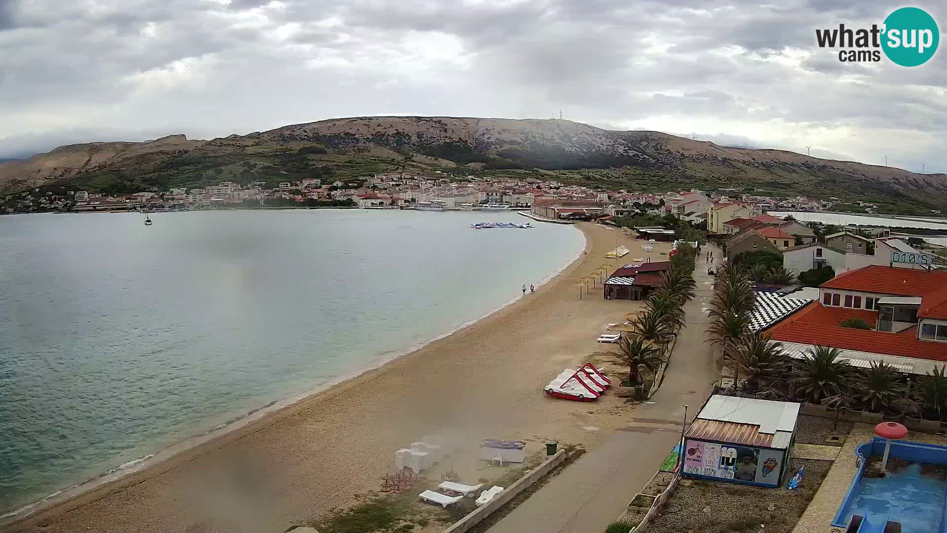 Web kamera Pag – Plaža
