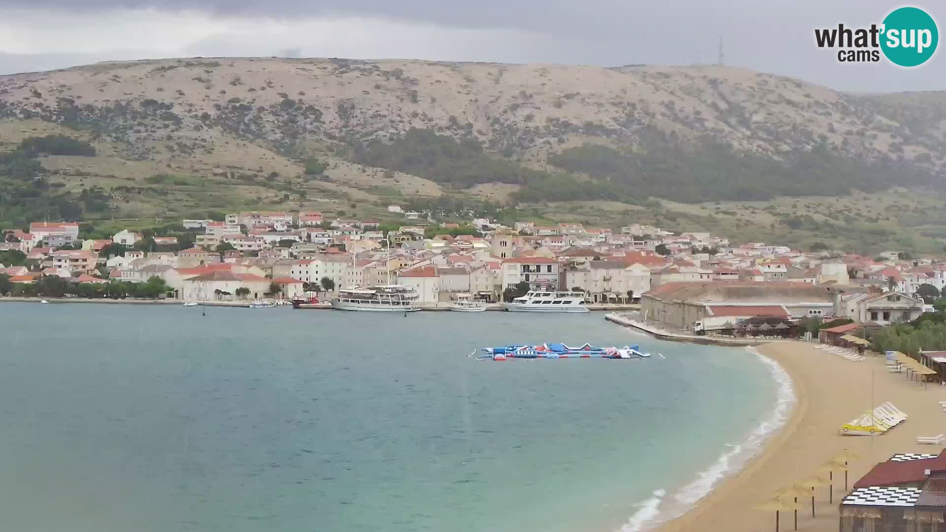 Kamera v živo Pag – Plaža