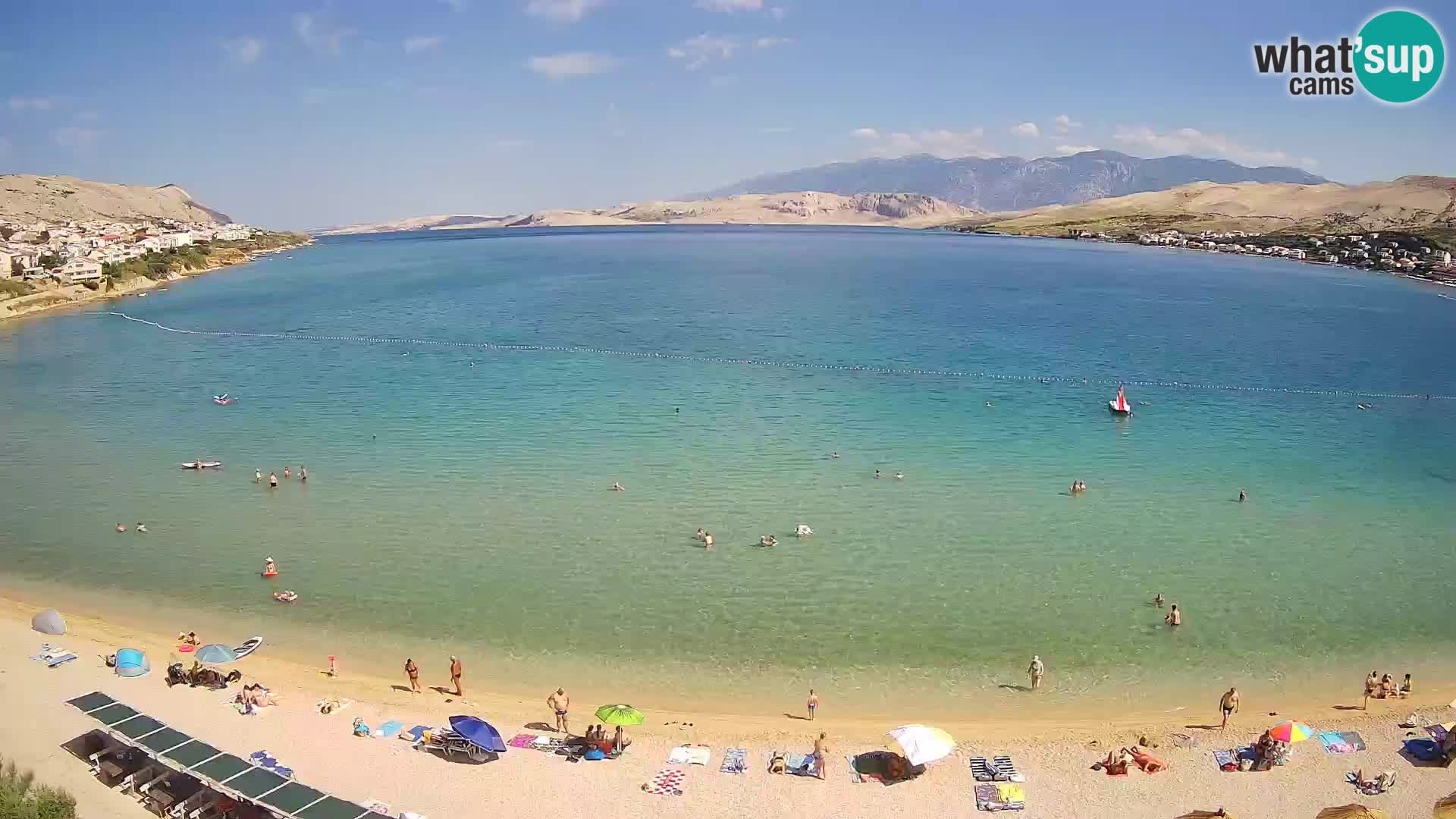 Web kamera Pag – Plaža