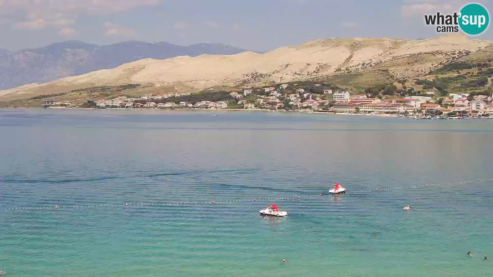 Camera en vivo Pag – Playa