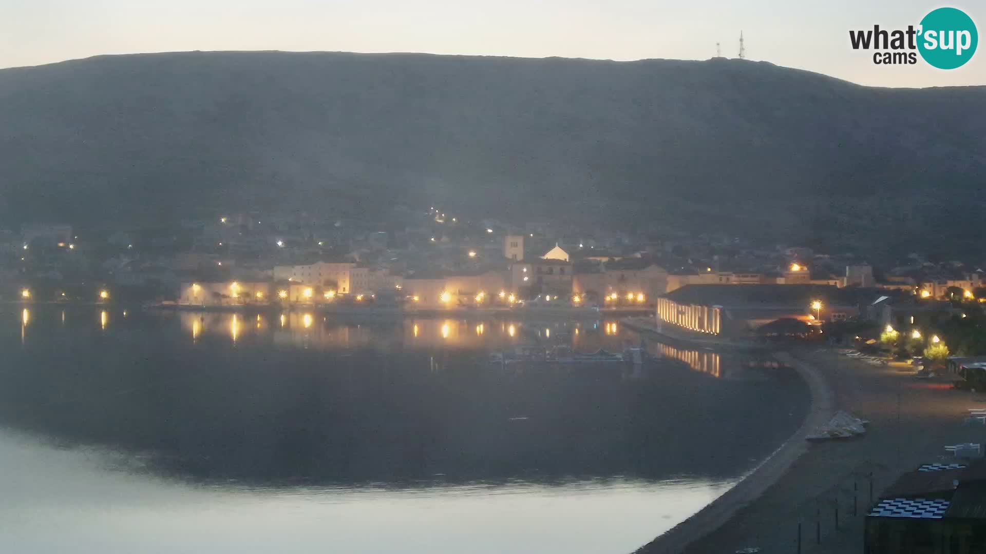 Pag webcam – Plage