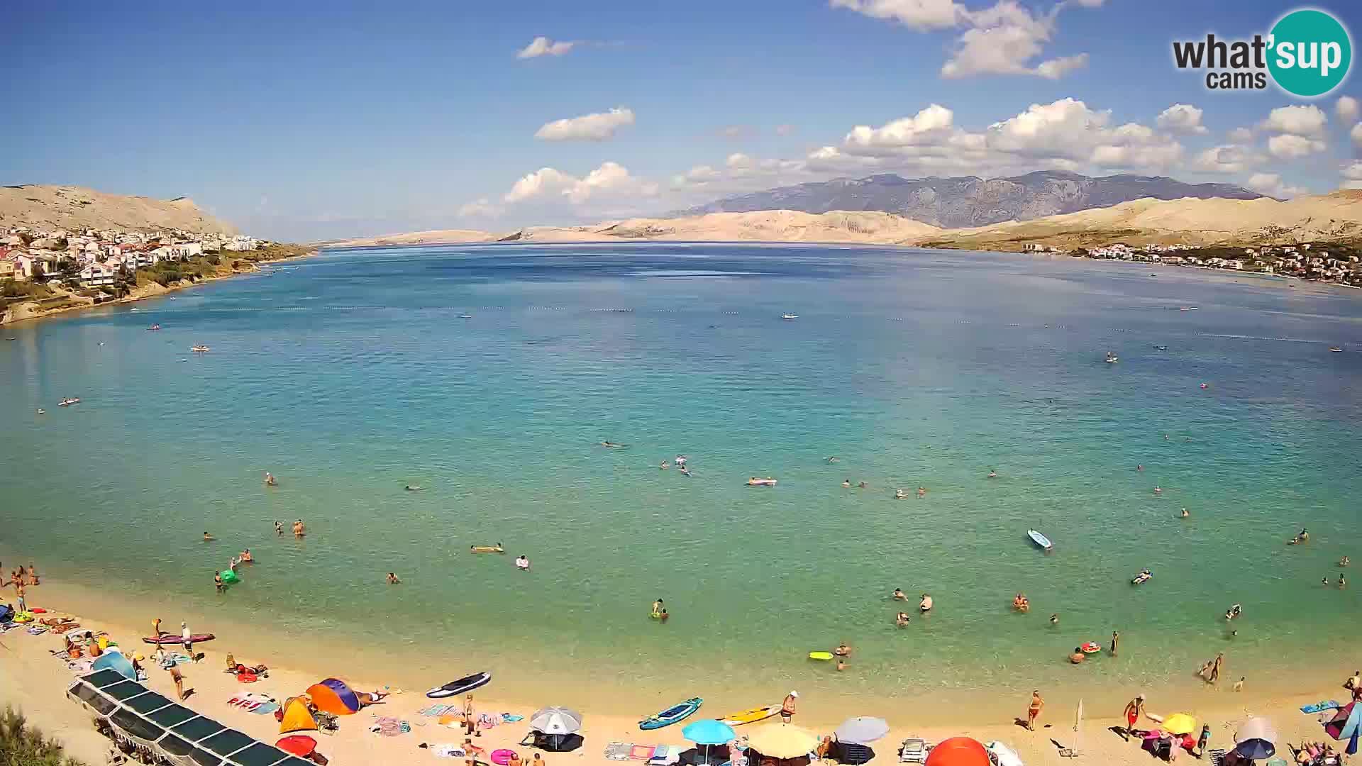 Web kamera Pag – Plaža