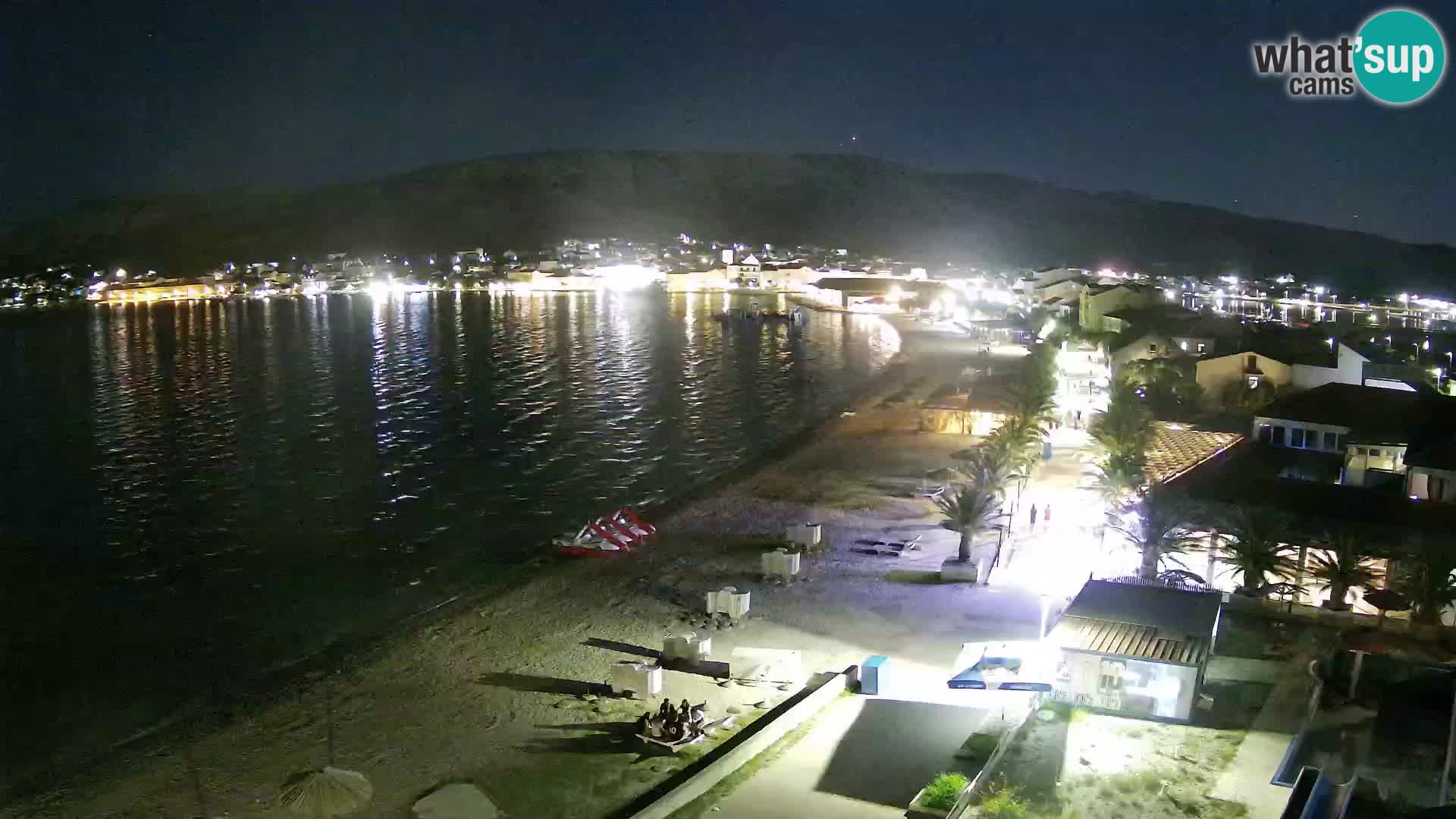 Pag webcam – Plage