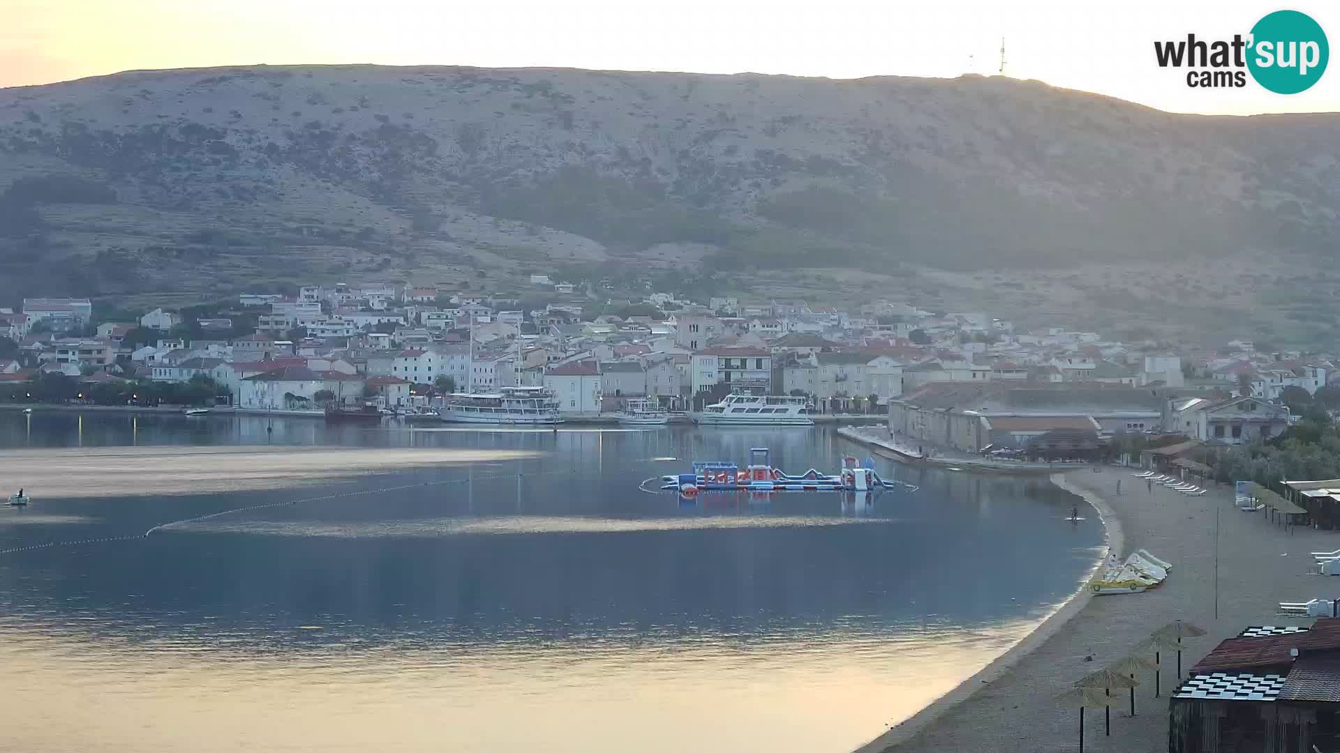 Camera en vivo Pag – Playa