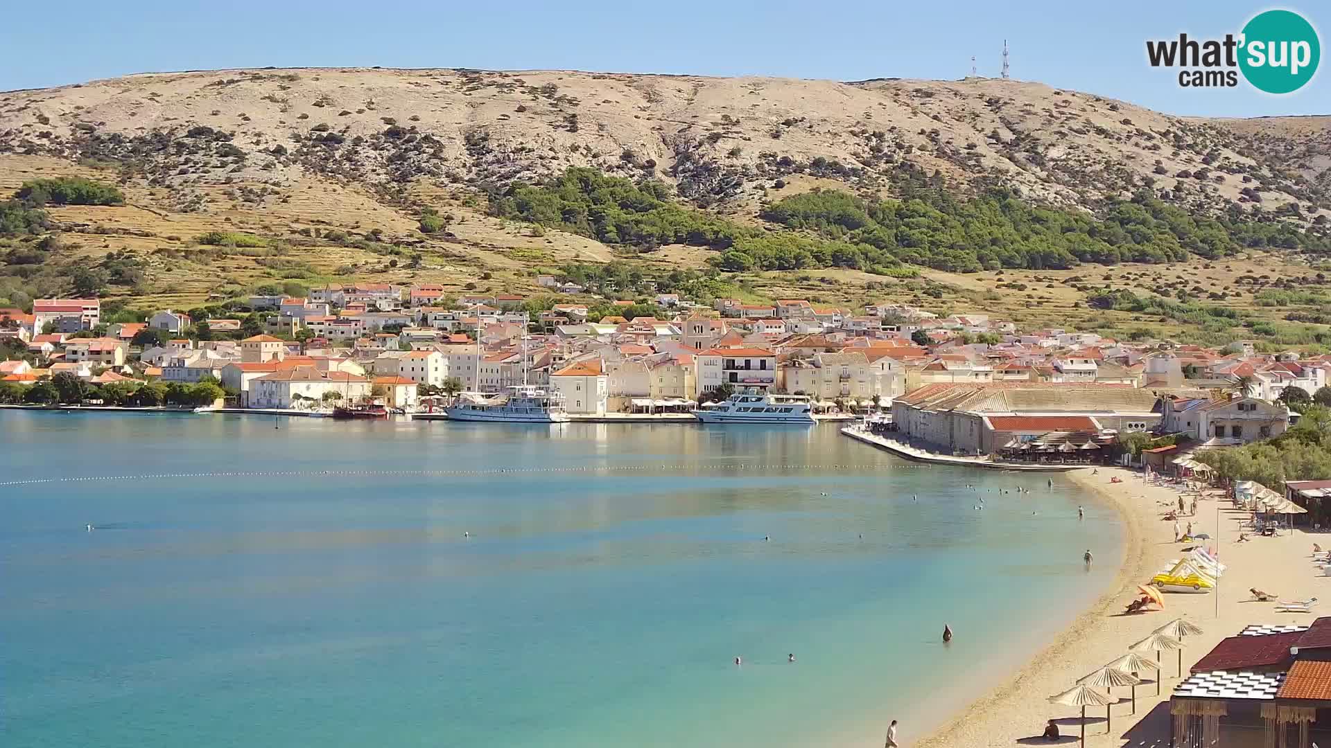 Kamera v živo Pag – Plaža