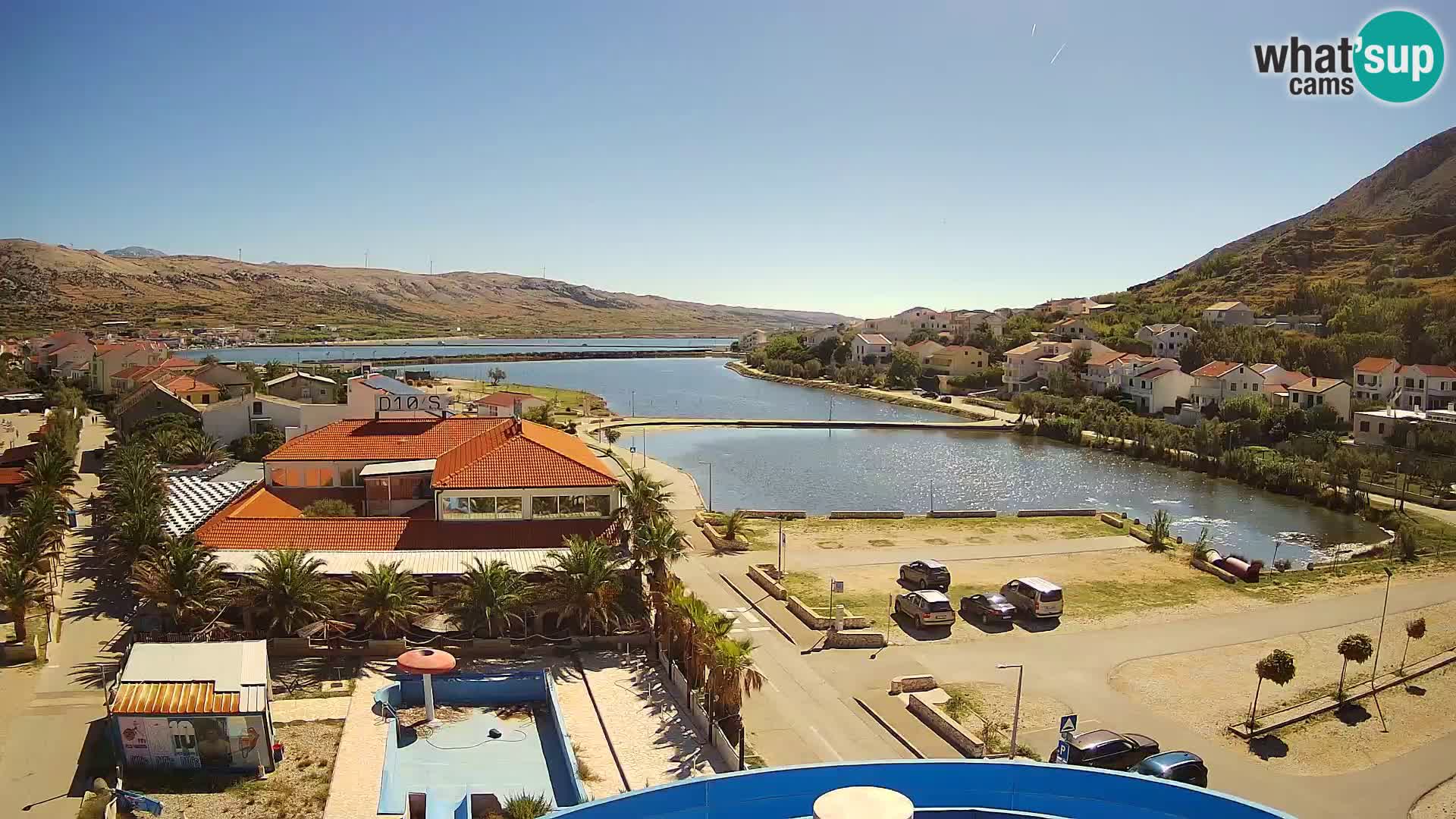 Pag webcam – Plage