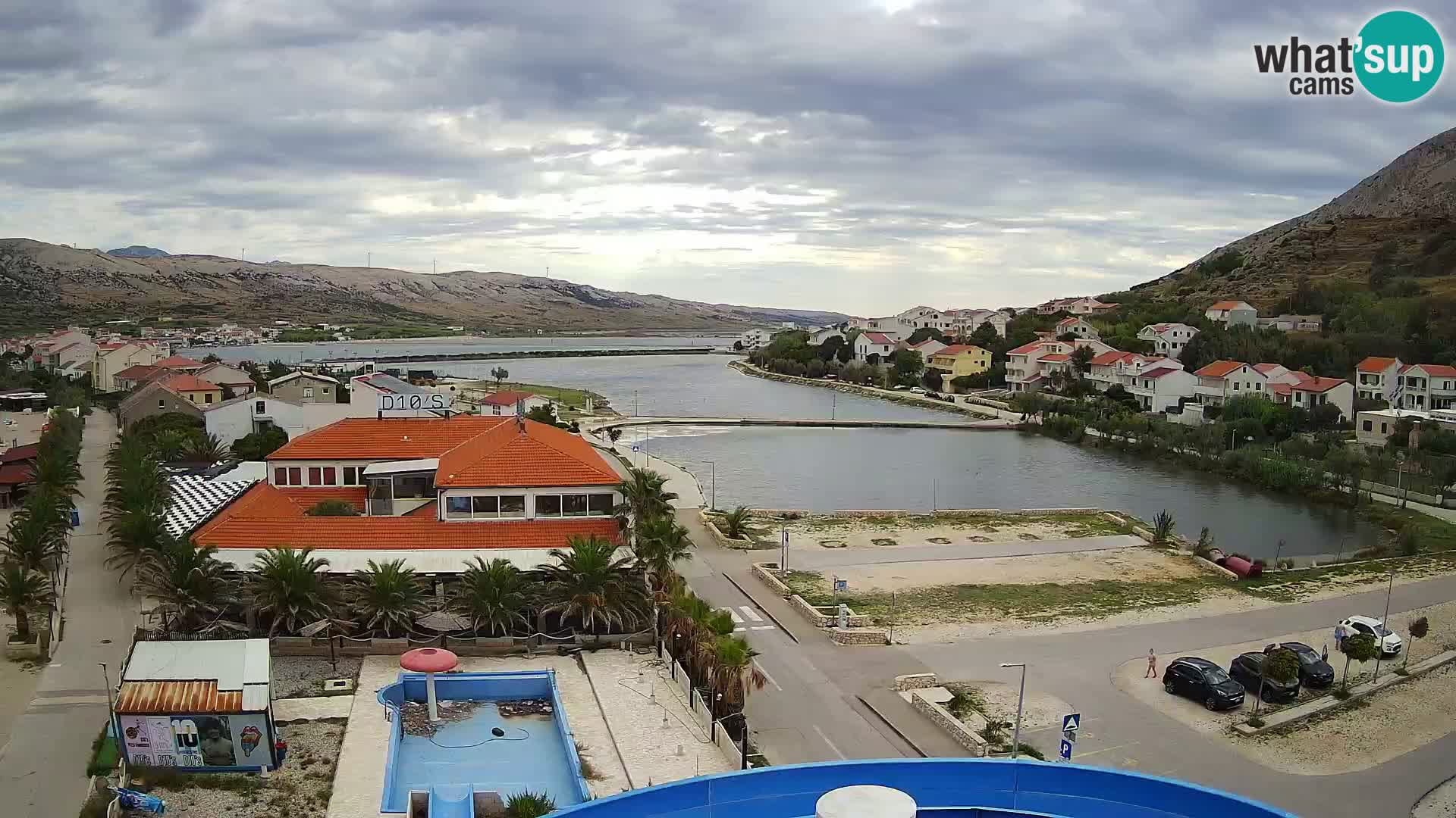 Pag webcam – Plage