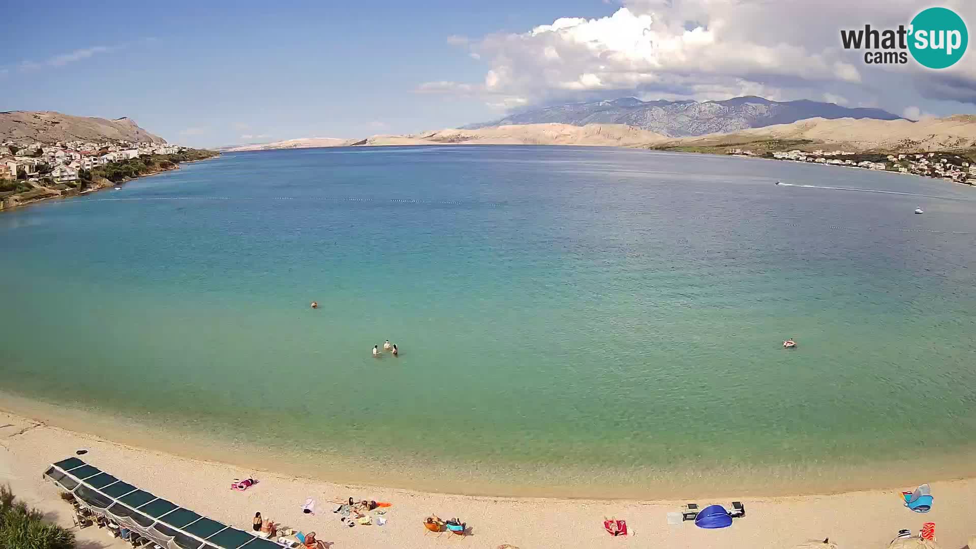 Webcam Pag beach