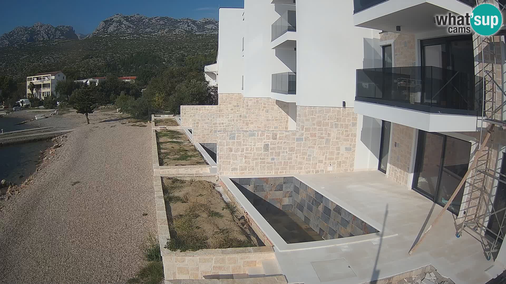 Webcam en direct Paklenica – Seline – Starigrad – Velebit – Dalmatie – Croatie