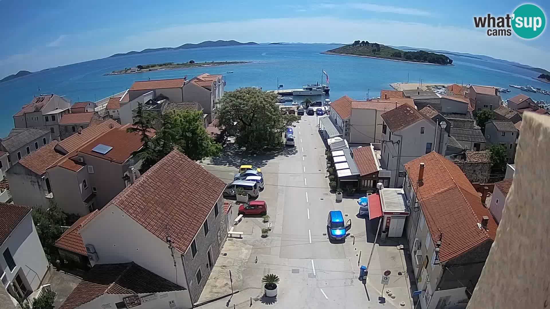 Webcam live Pakoštane – panorama