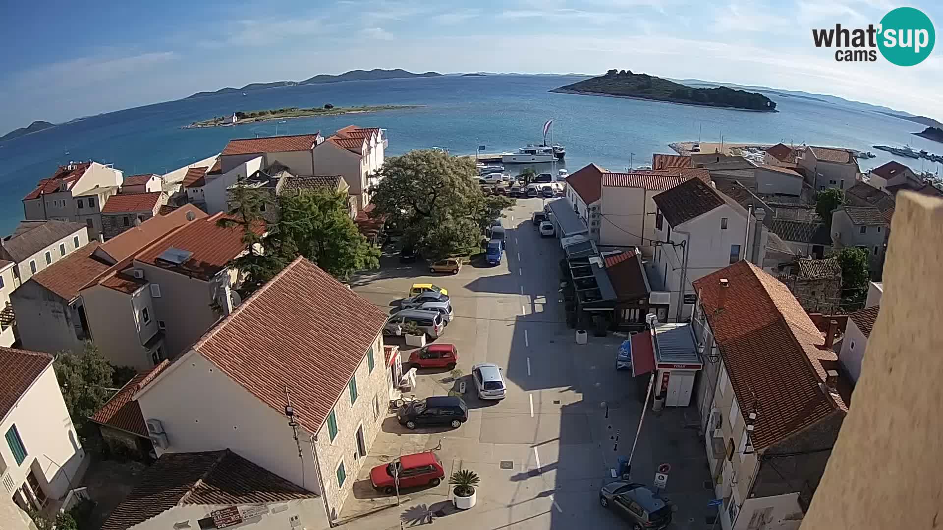 Webcam live Pakoštane – panorama