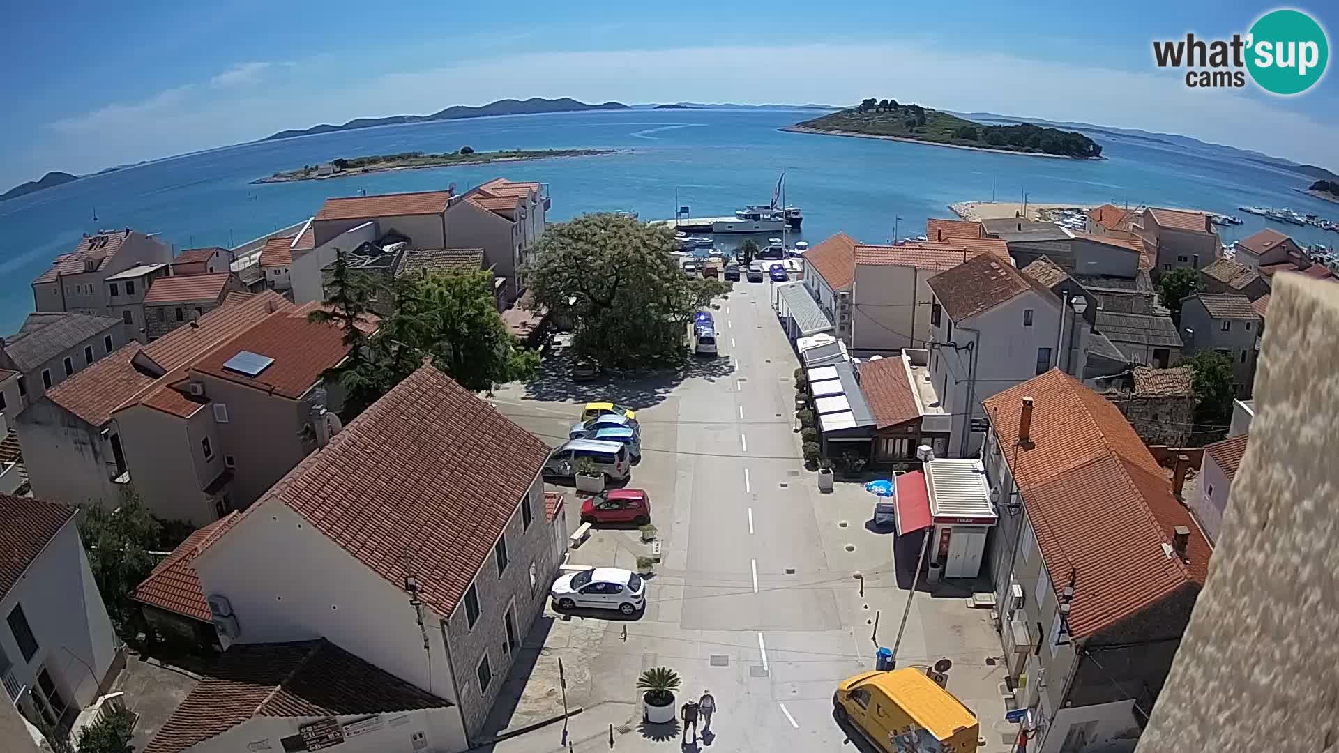 Webcam live Pakoštane – panorama