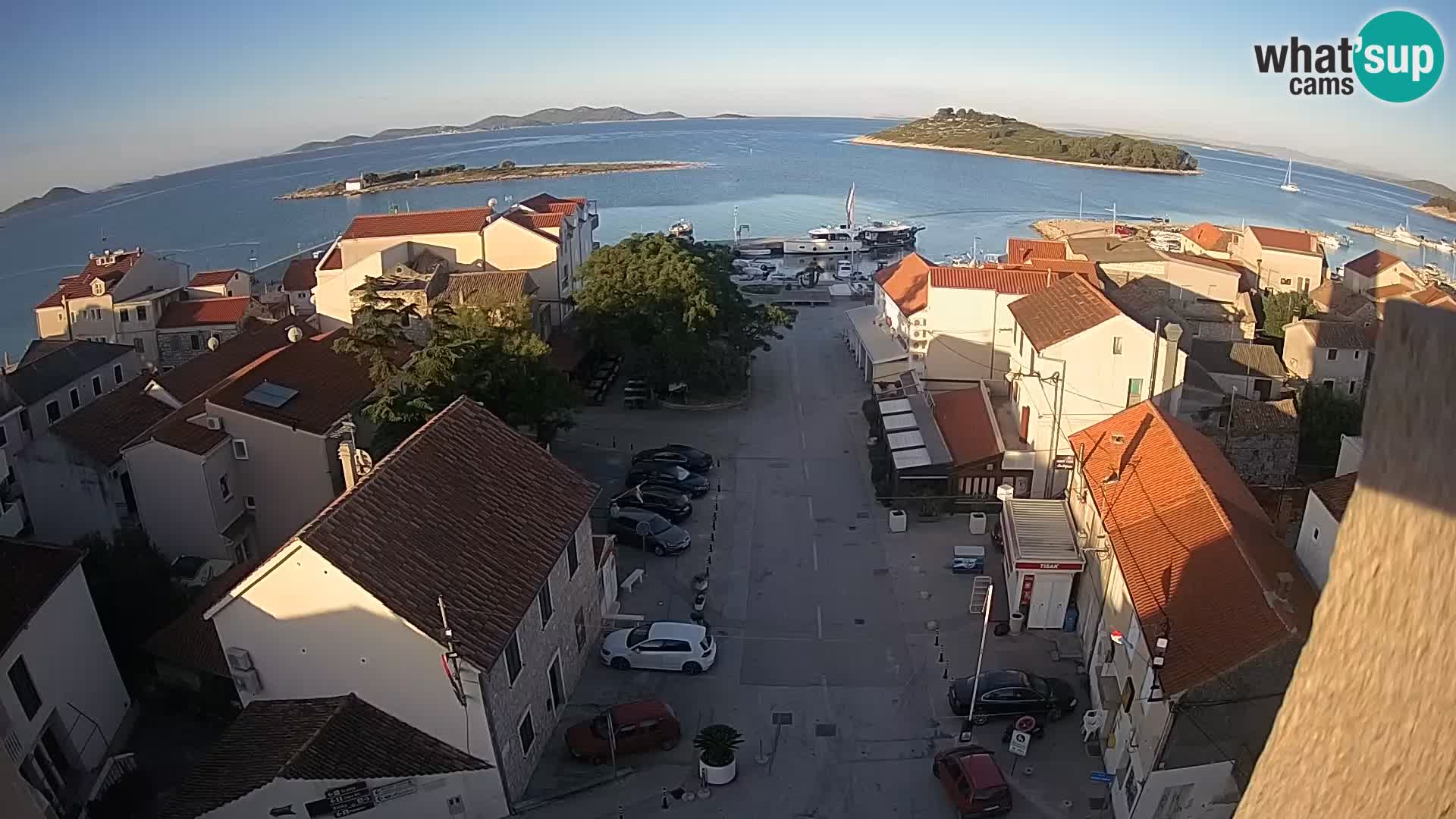 Webcam Live Pakoštane – panorama
