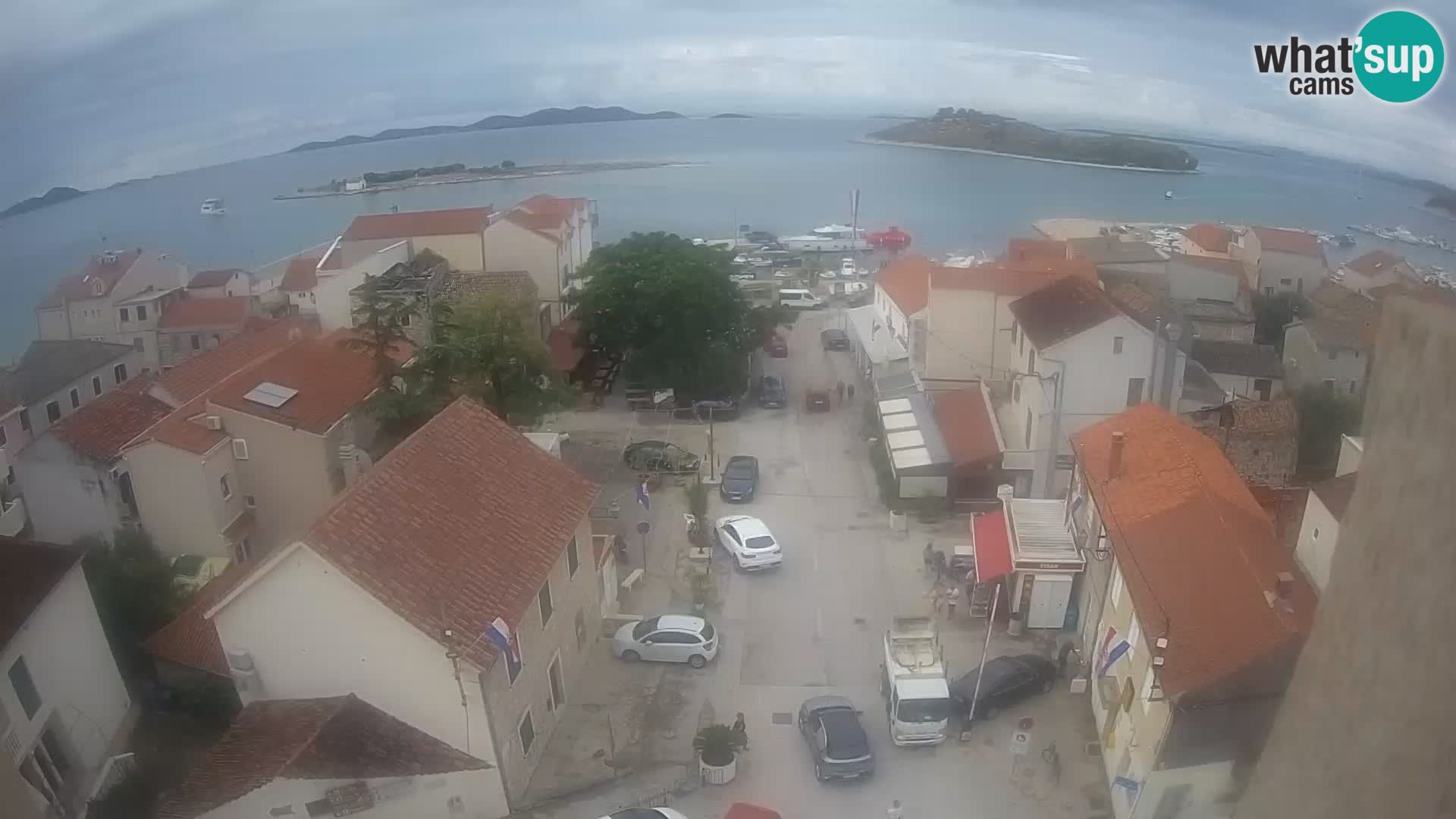 Webcam live Pakoštane – panorama