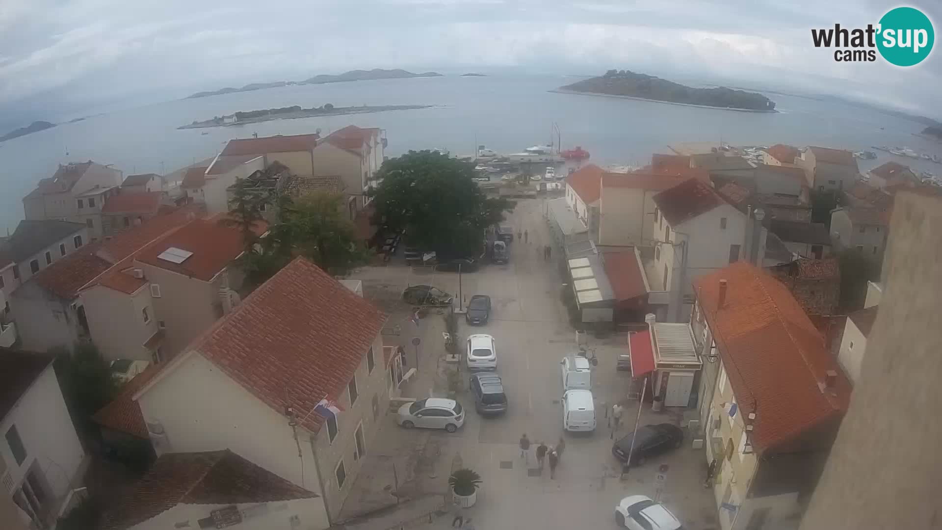 Webcam live Pakoštane – panorama