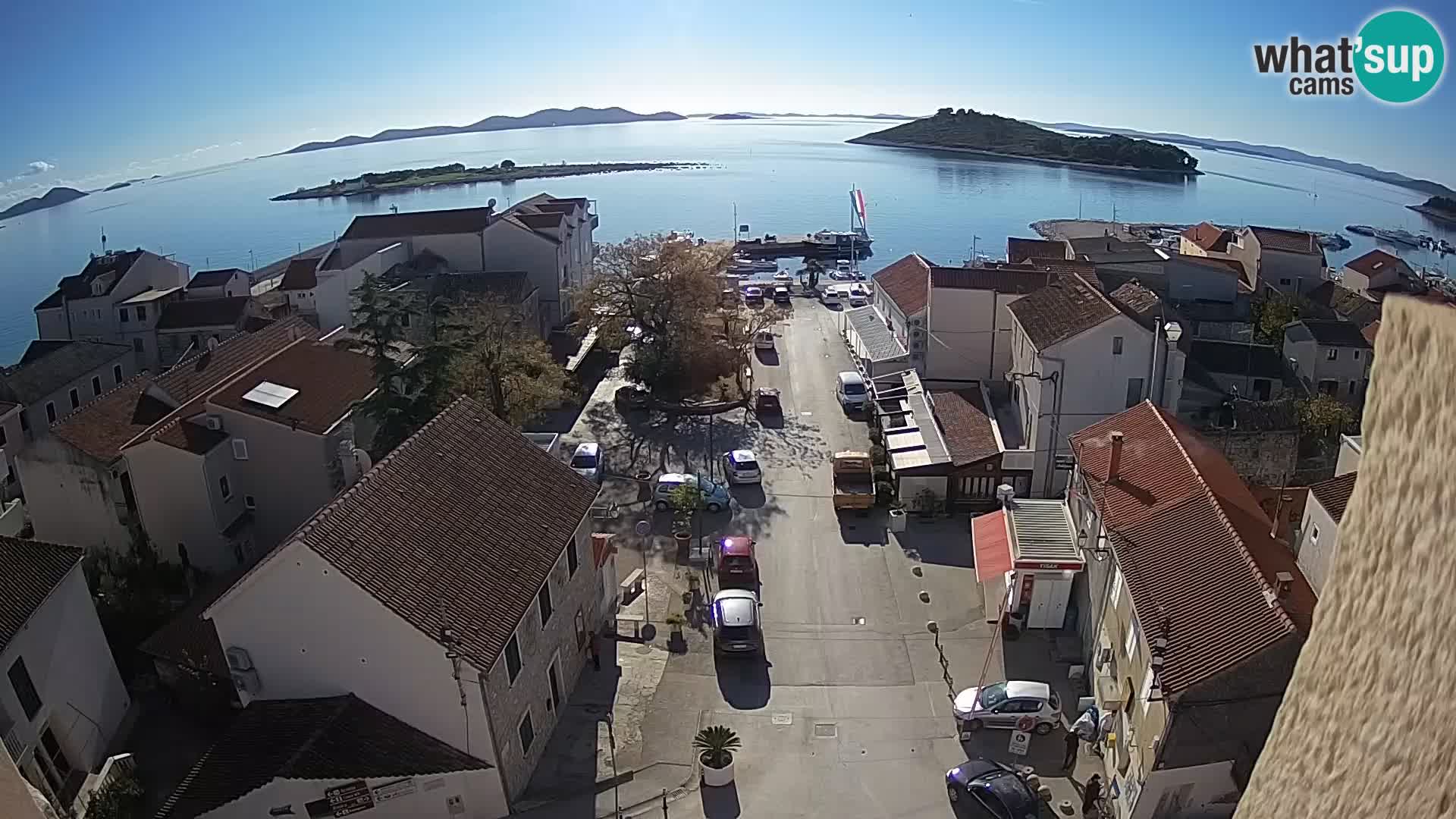 Webcam live Pakoštane – panorama