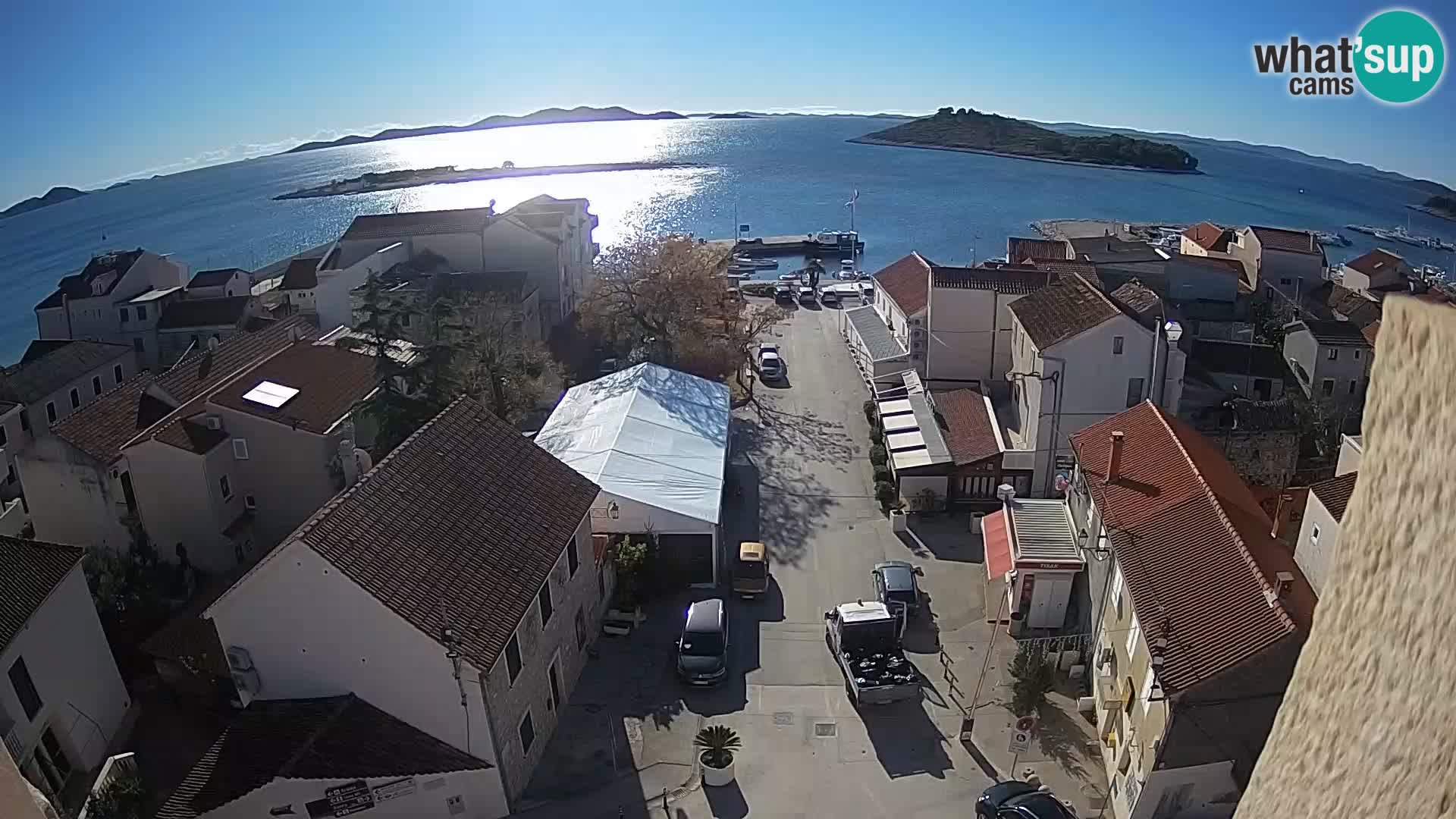 Webcam live Pakoštane – panorama