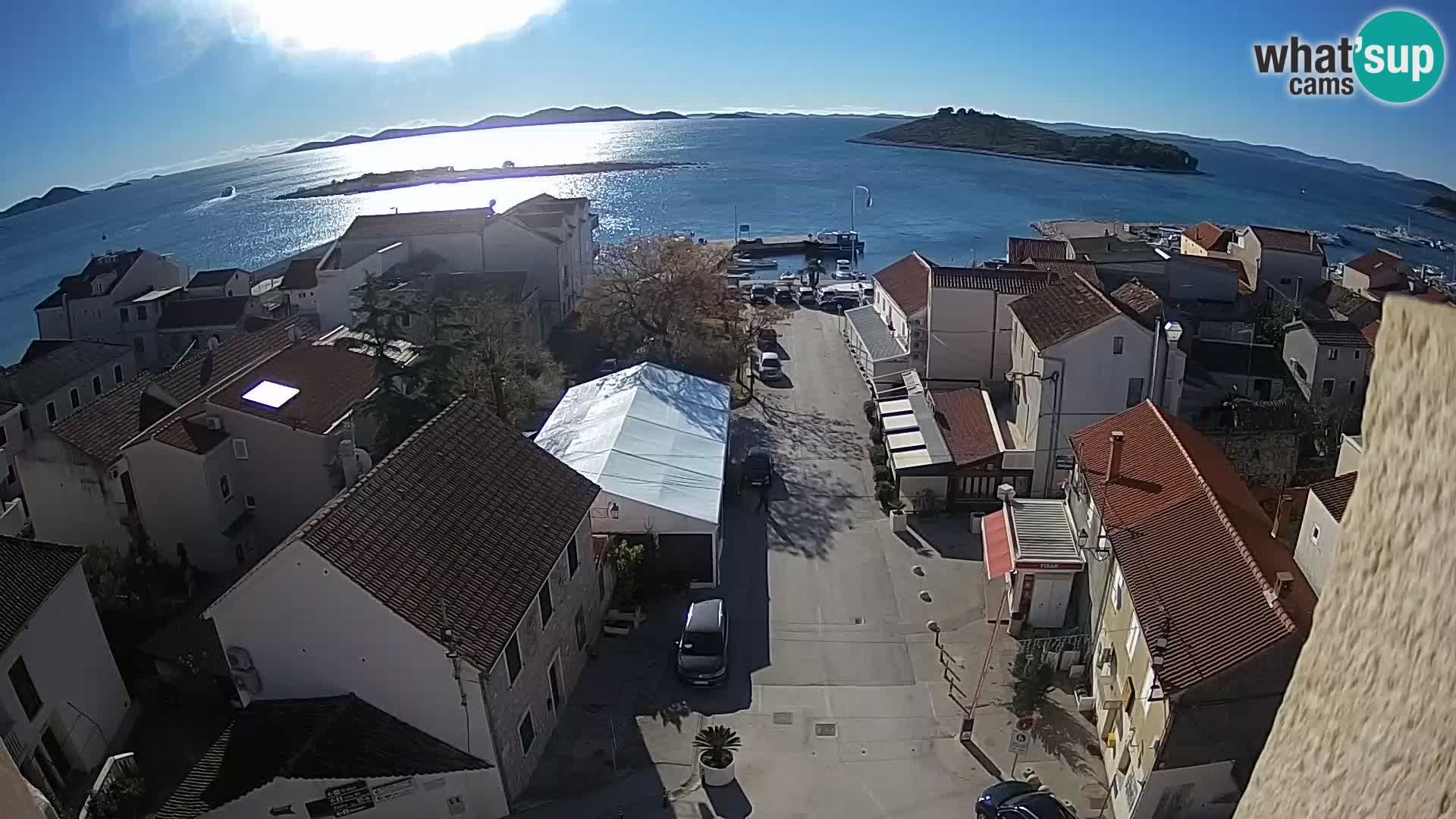 Webcam live Pakoštane – panorama