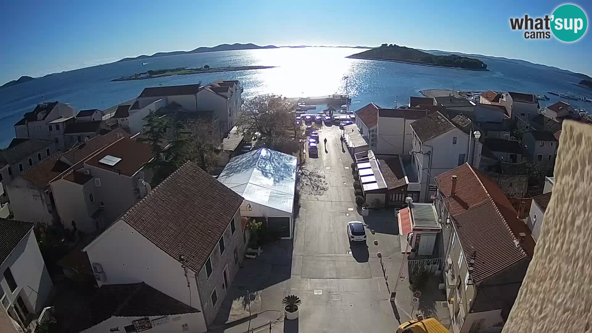 Webcam live Pakoštane – panorama