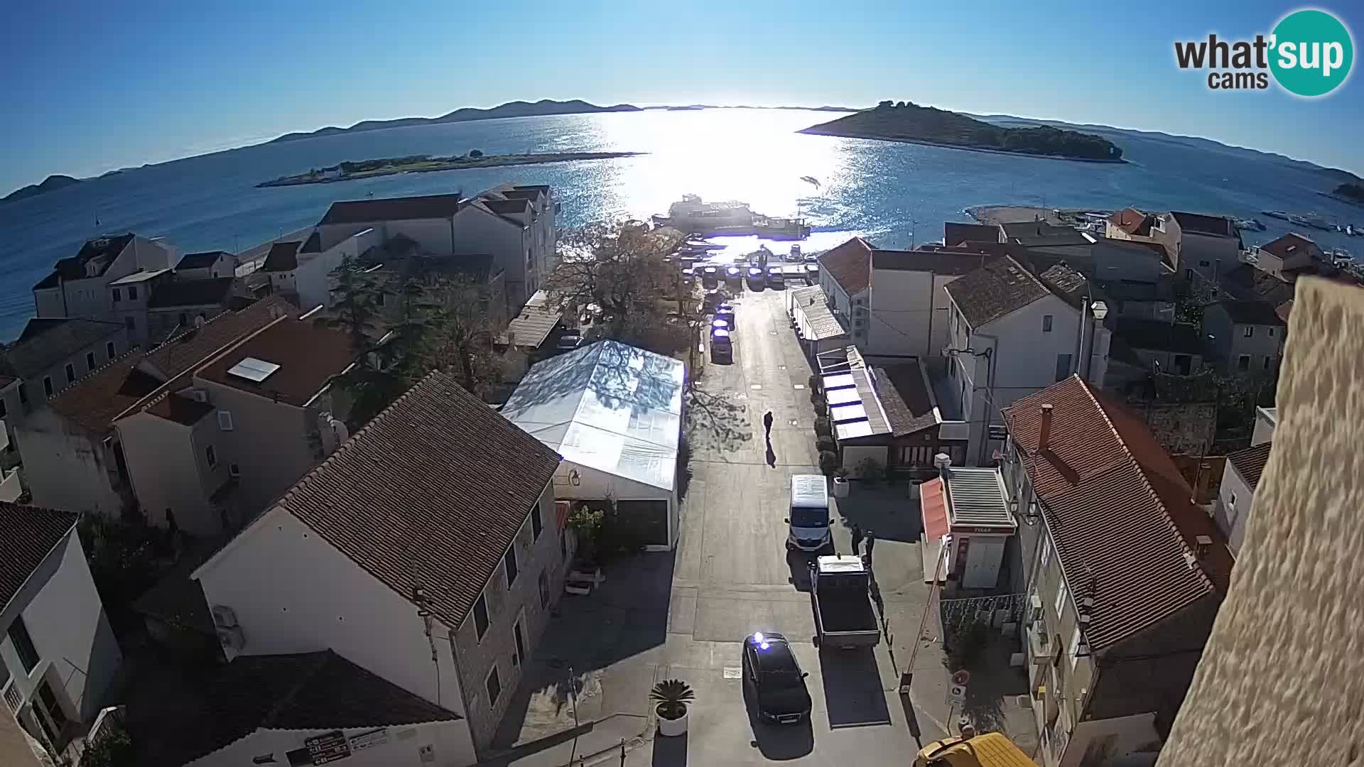 Webcam live Pakoštane – panorama