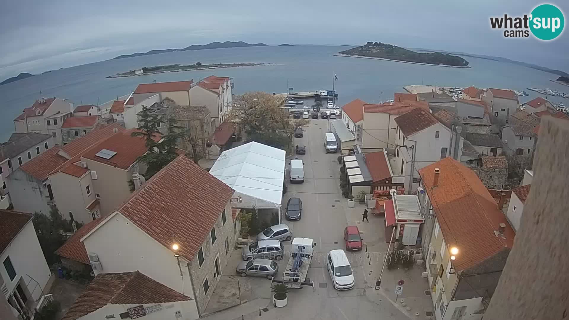 Webcam live Pakoštane – panorama