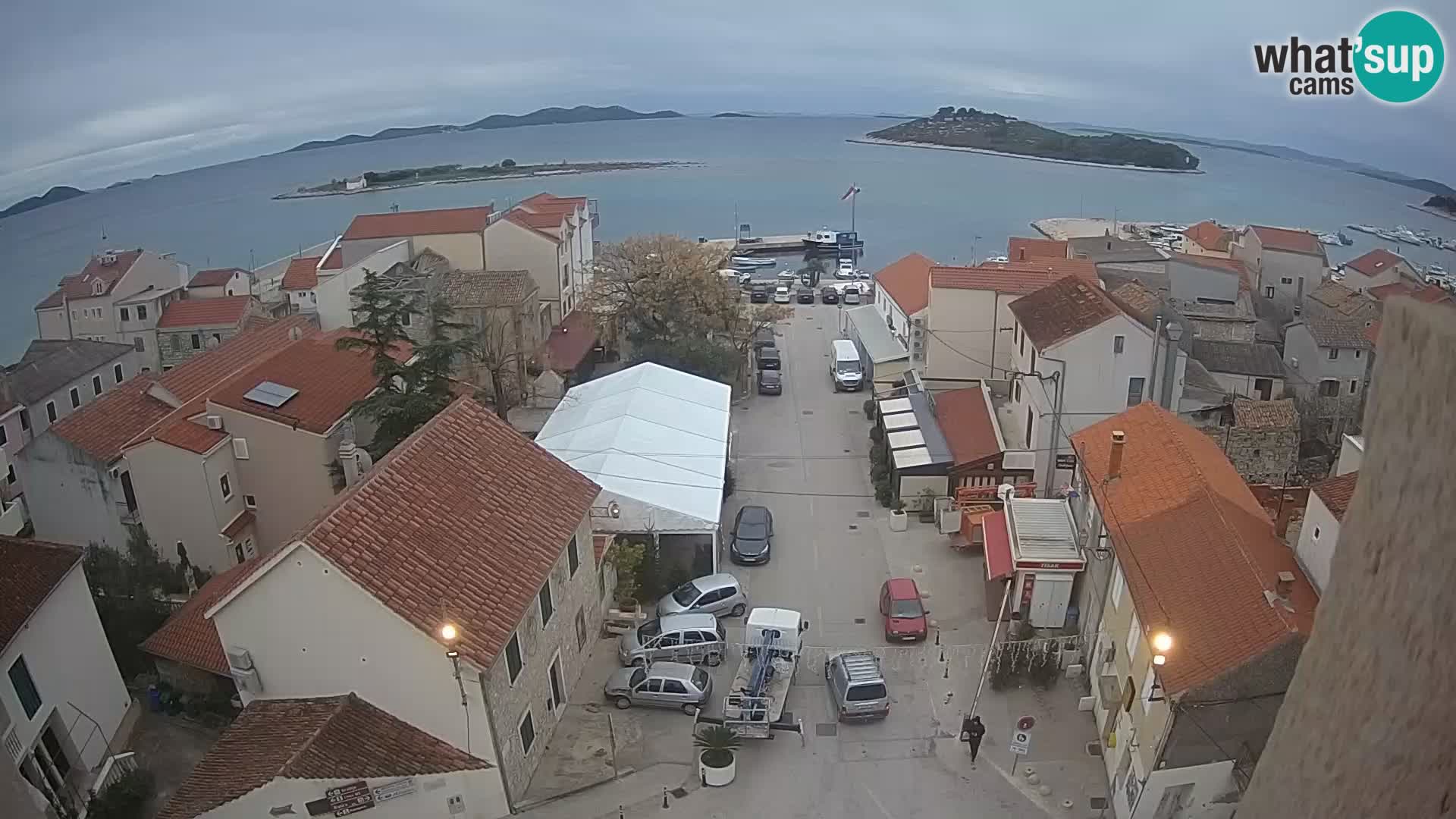 Webcam live Pakoštane – panorama