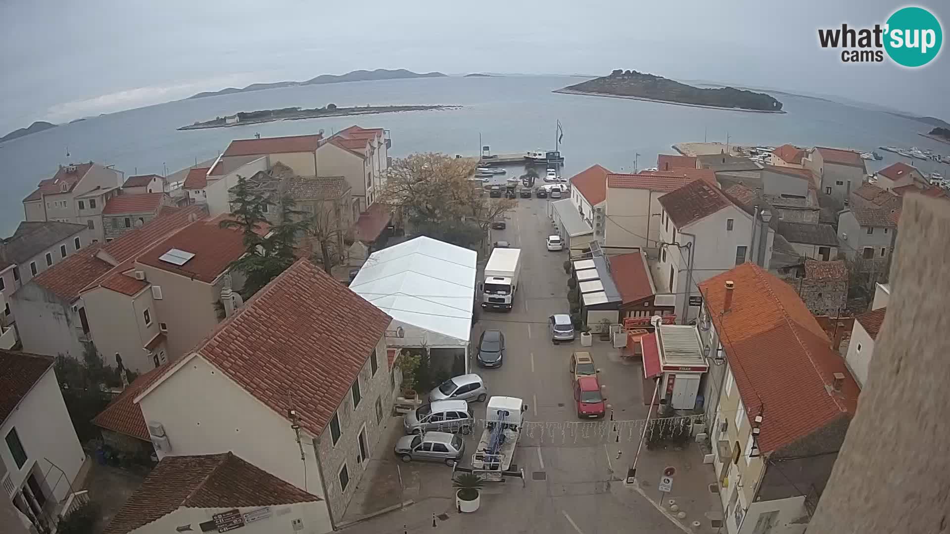 Webcam live Pakoštane – panorama