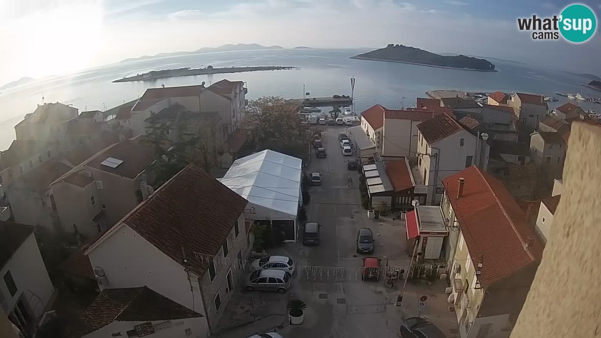 Webcam live Pakoštane – panorama