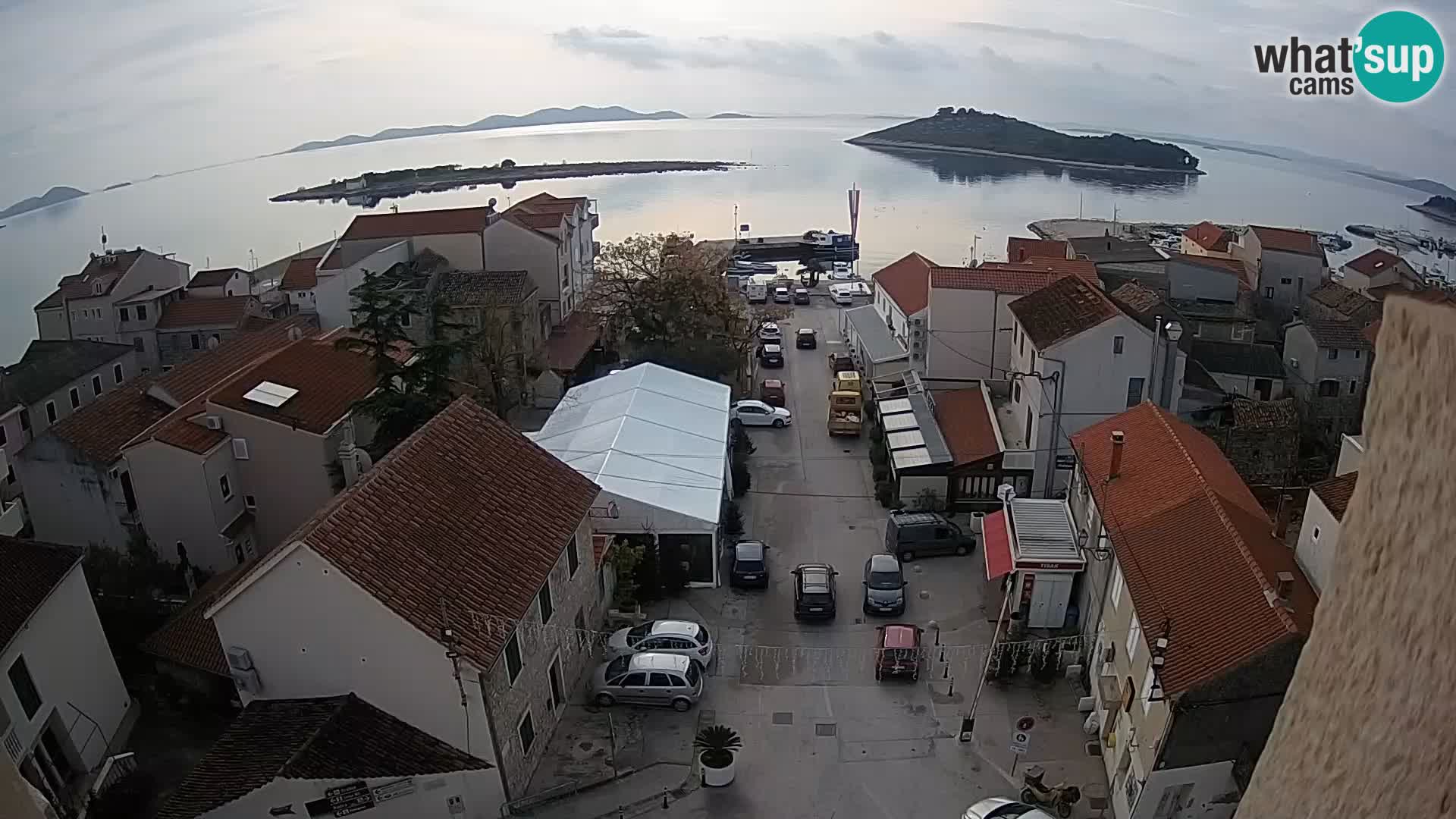 Webcam live Pakoštane – panorama