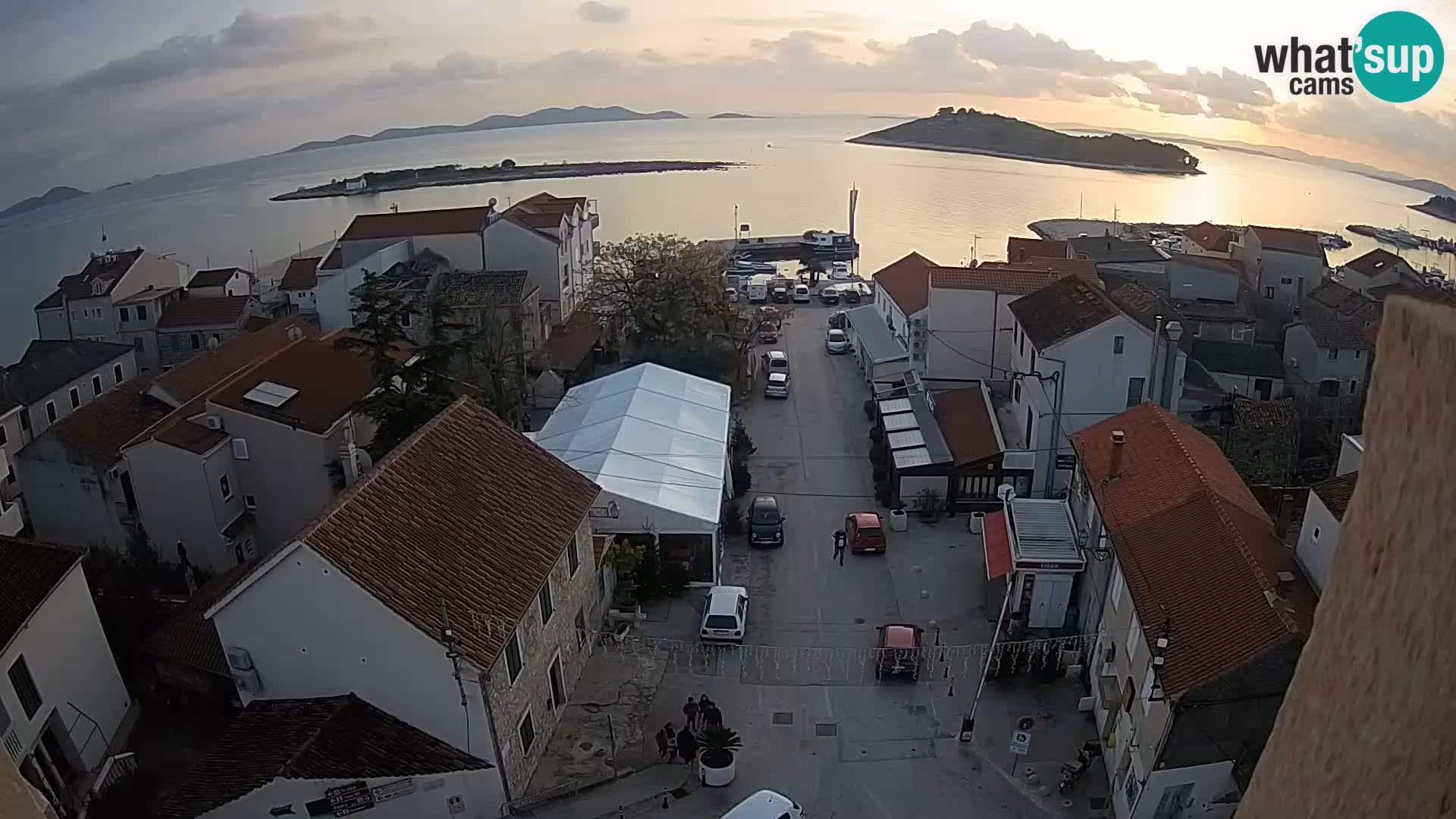 Webcam Live Pakoštane – panorama