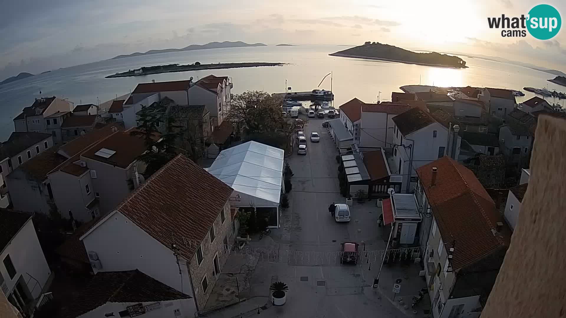 Webcam live Pakoštane – panorama