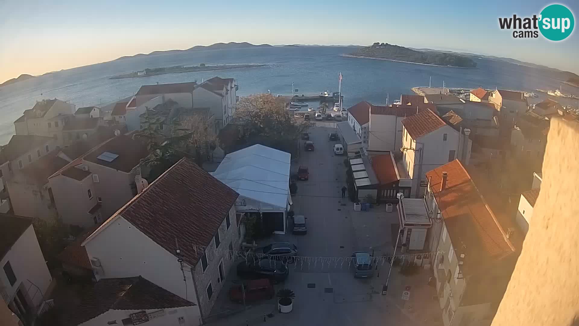 Webcam live Pakoštane – panorama