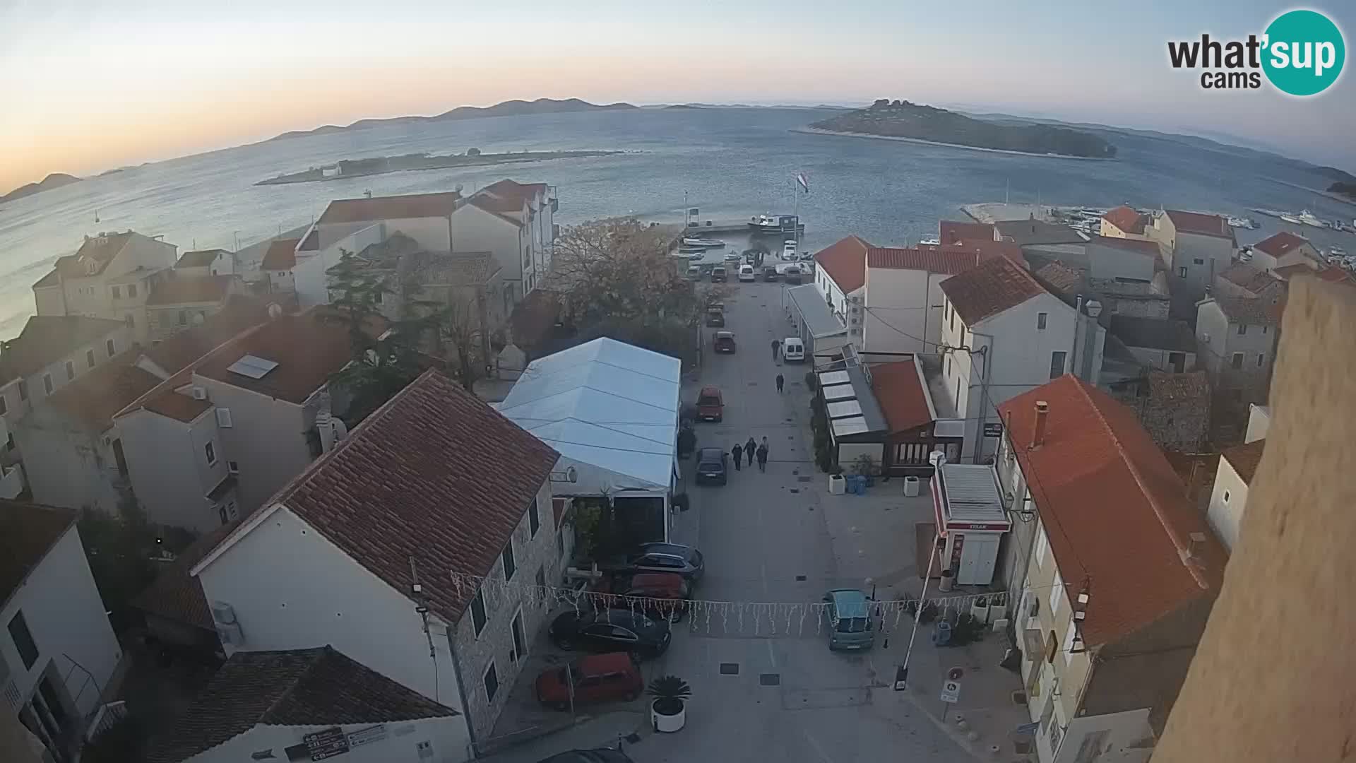 Webcam live Pakoštane – panorama