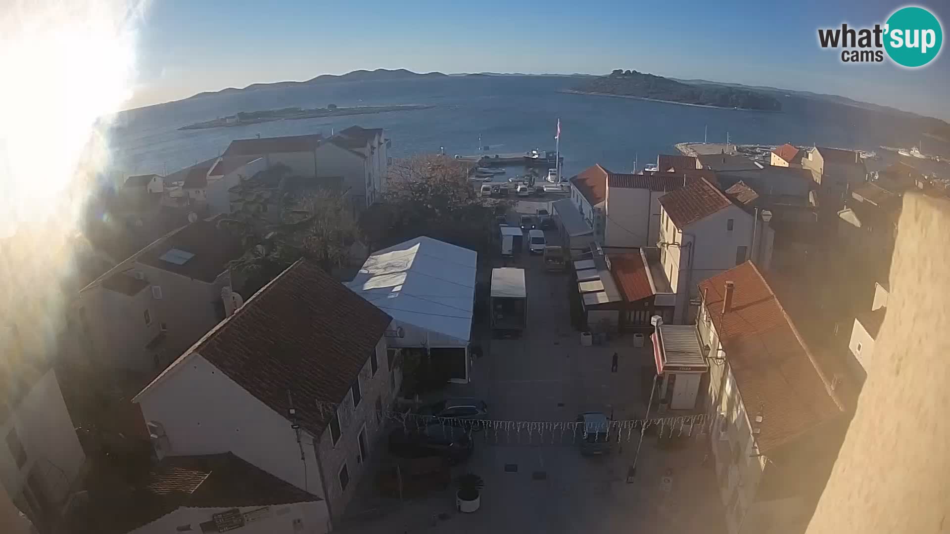 Webcam live Pakoštane – panorama