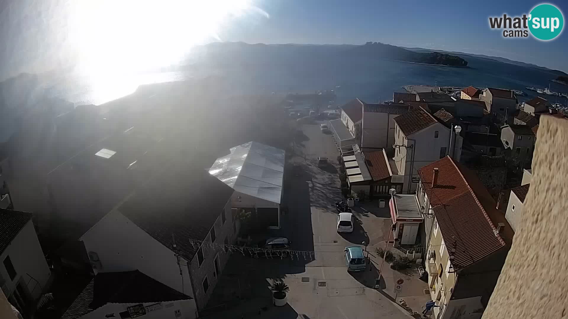 Webcam live Pakoštane – panorama