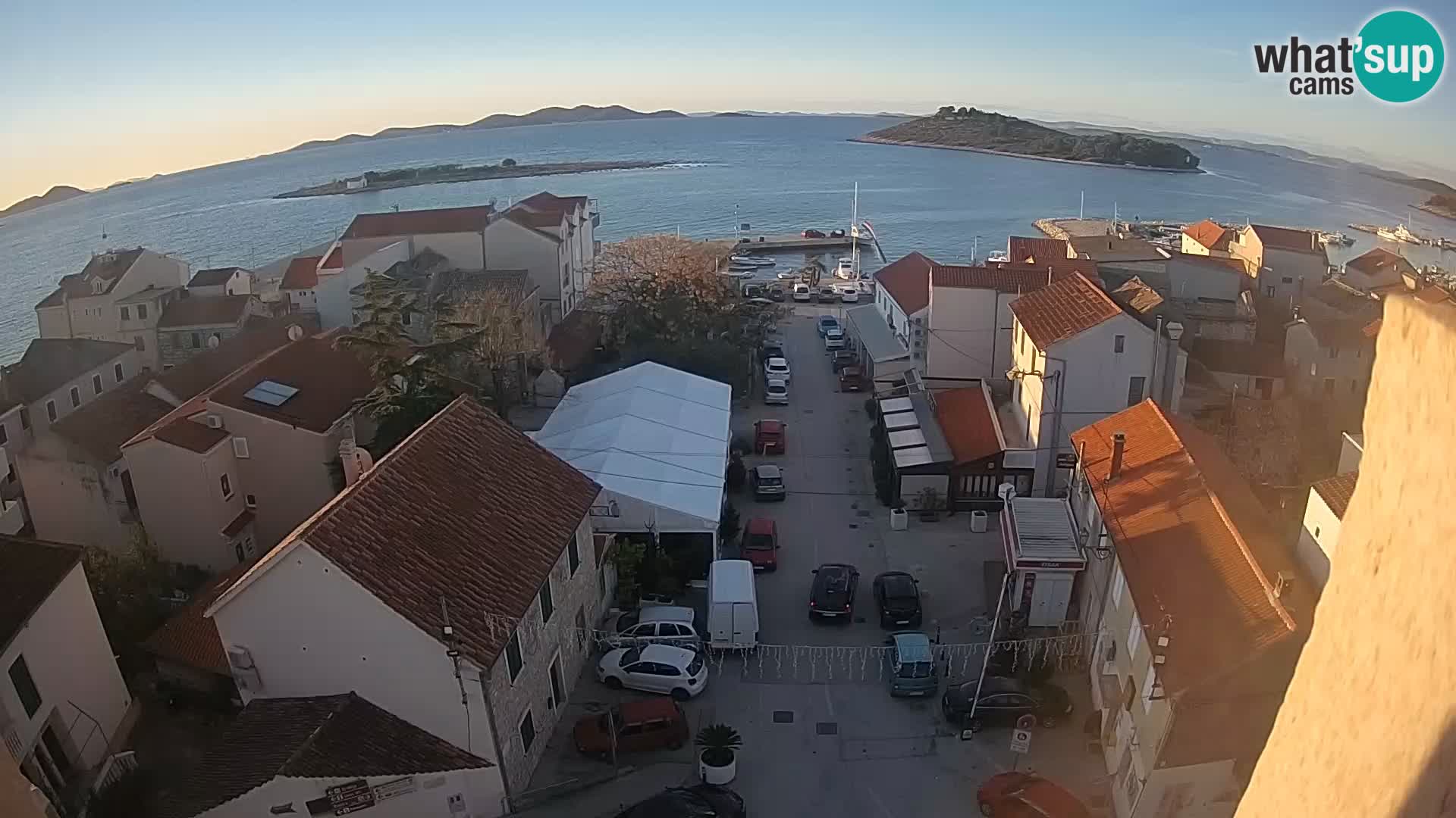 Webcam live Pakoštane – panorama