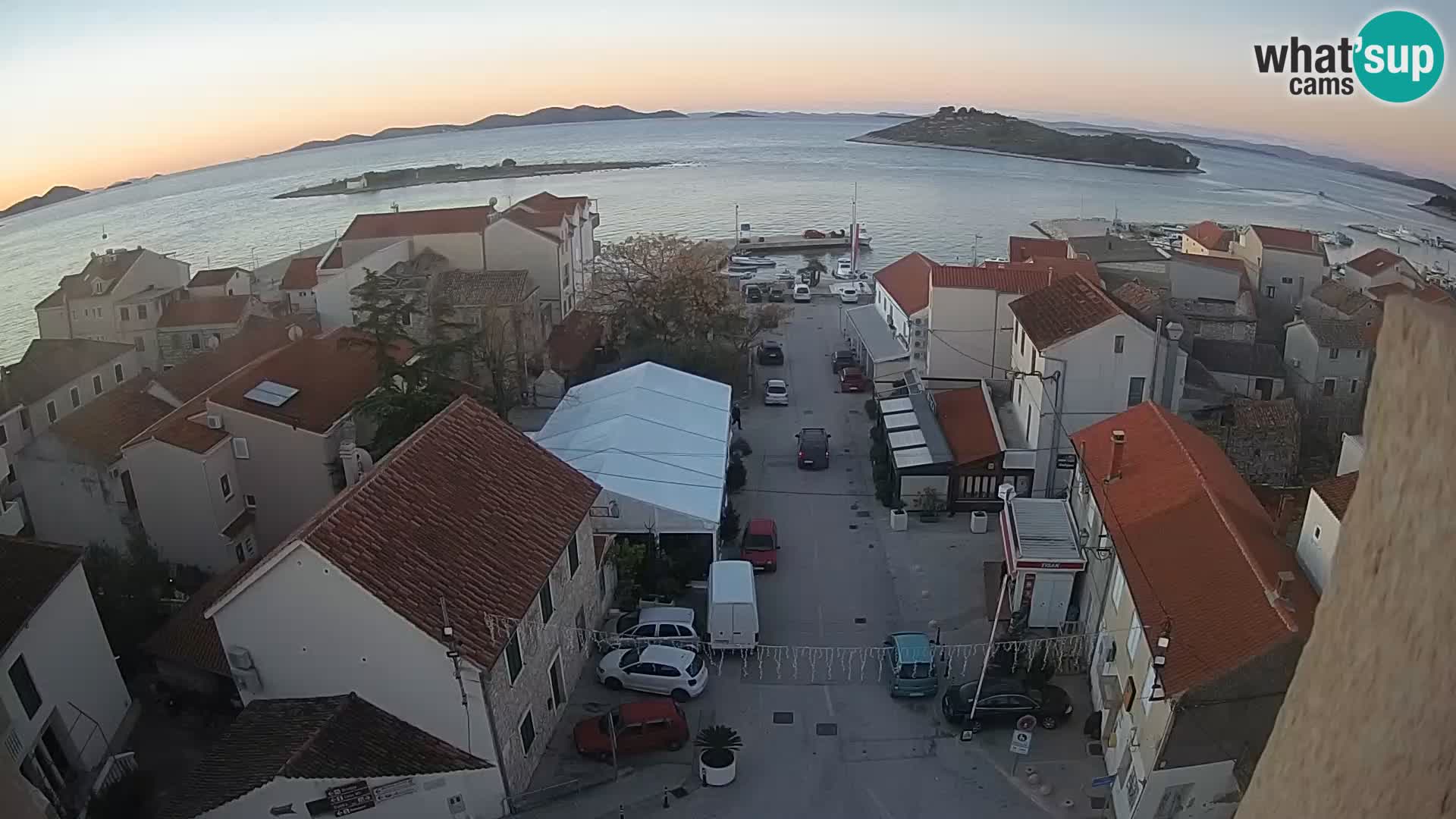 Webcam live Pakoštane – panorama