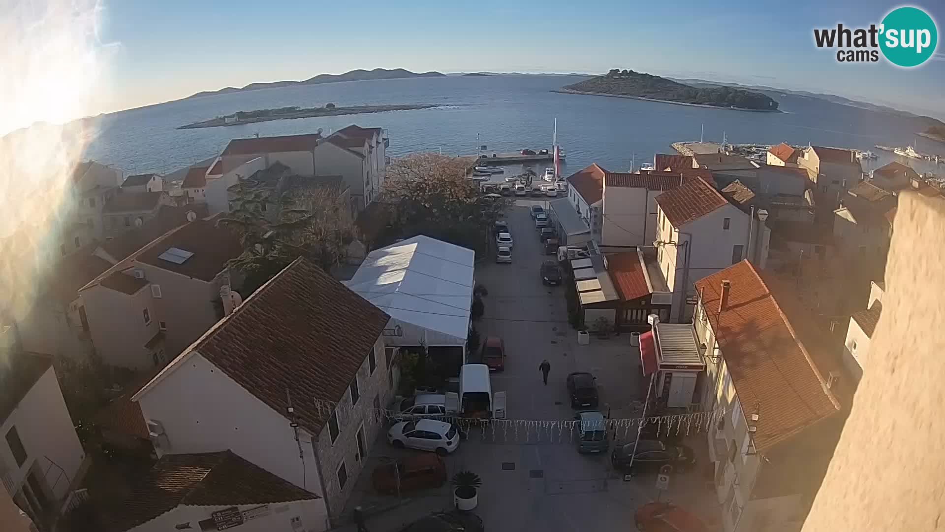 Webcam Pakoštane – panorama