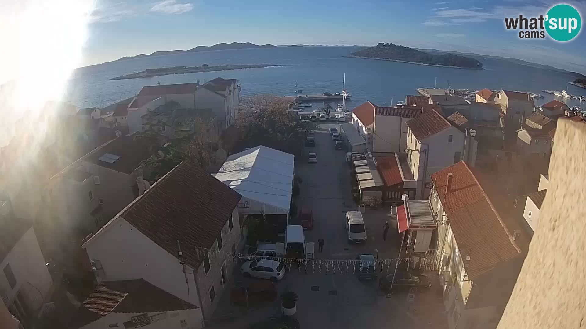 Webcam Live Pakoštane – panorama