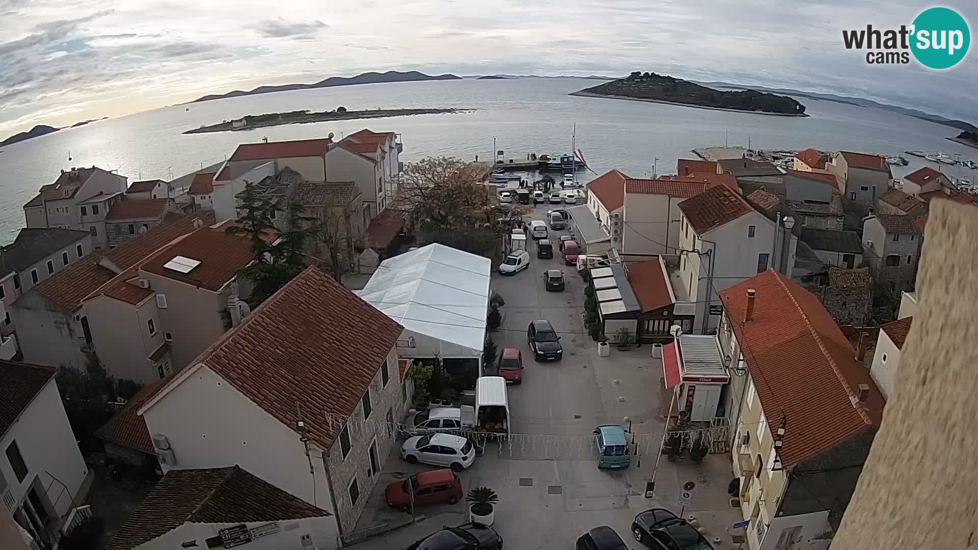 Webcam live Pakoštane – panorama