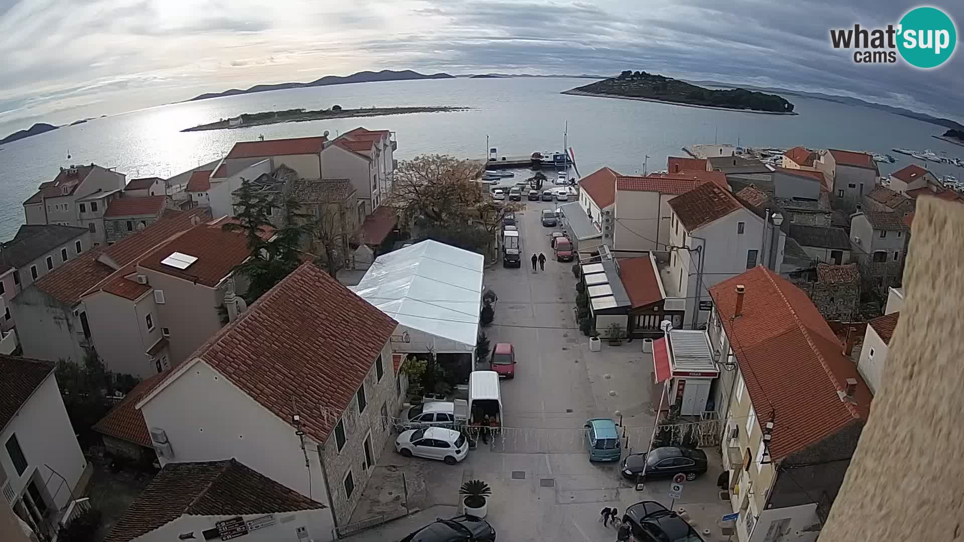 Webcam live Pakoštane – panorama