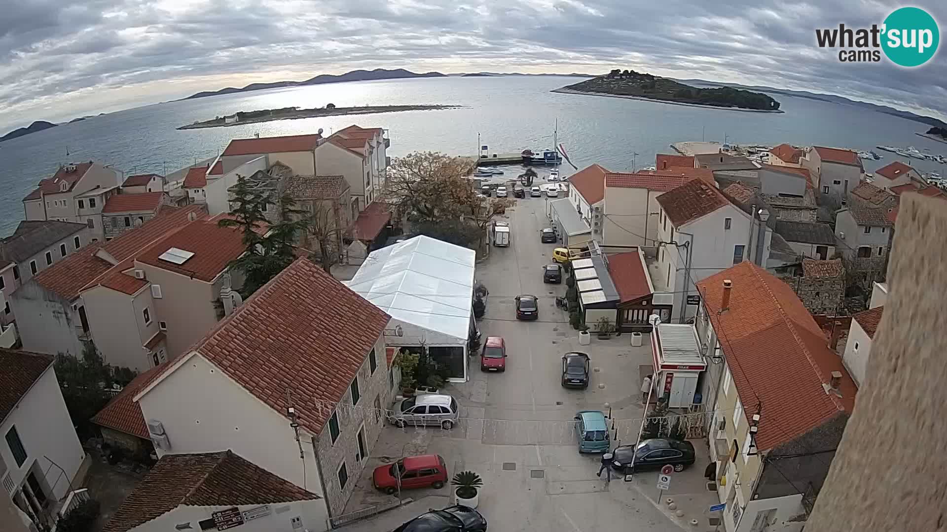 Webcam live Pakoštane – panorama