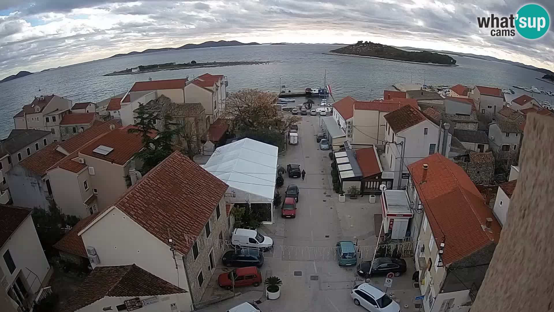 Webcam live Pakoštane – panorama