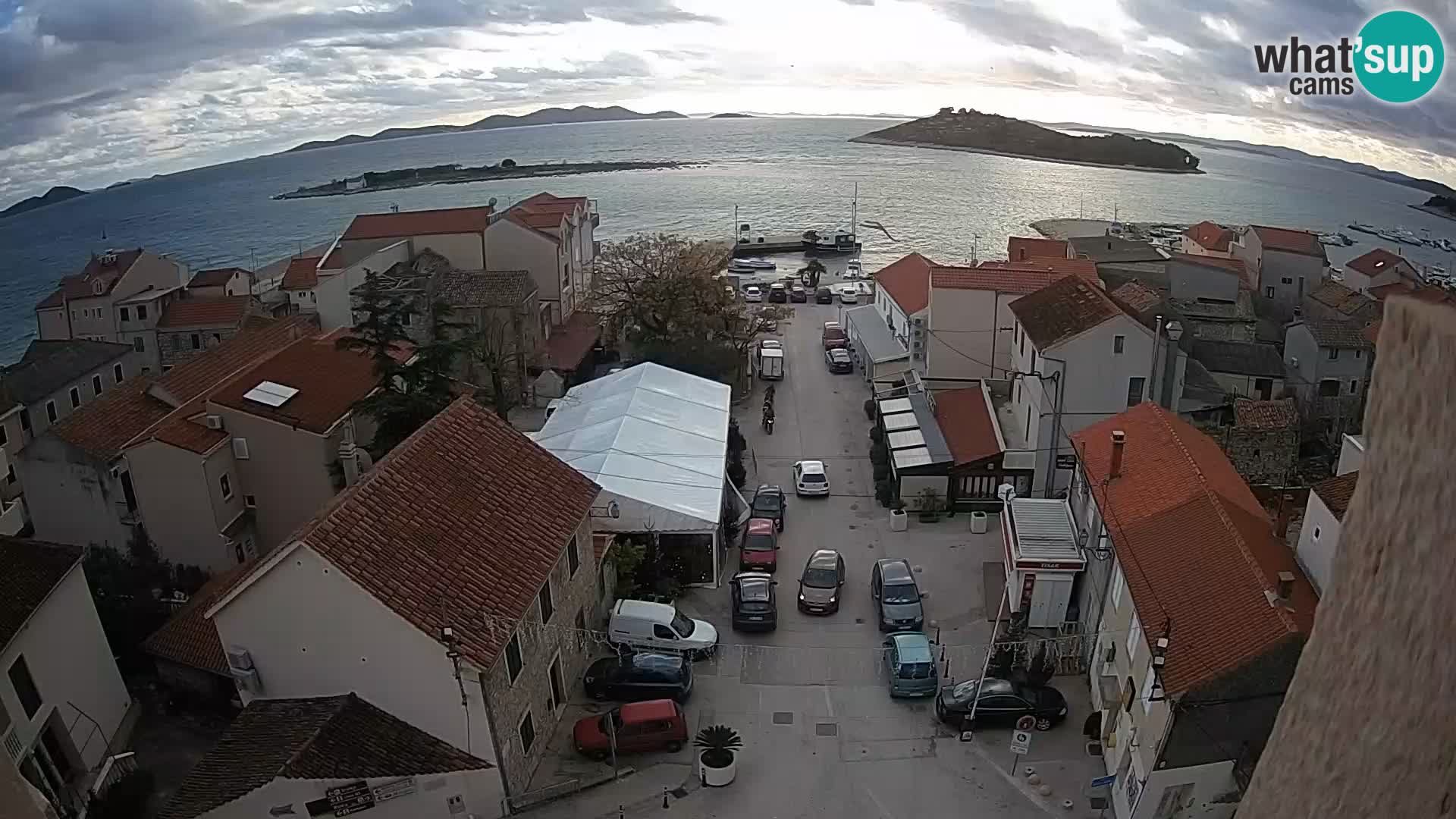 Webcam live Pakoštane – panorama