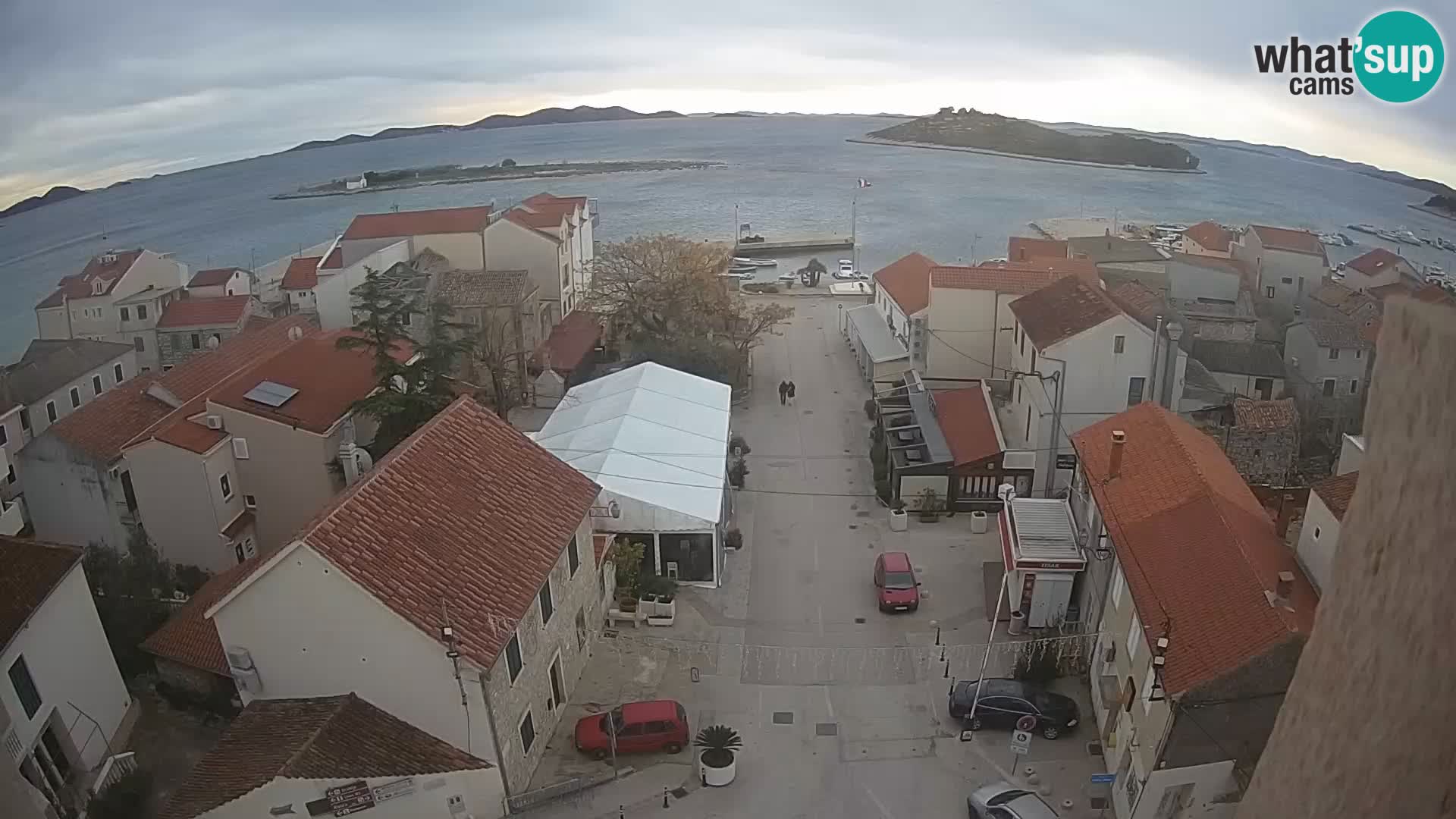 Webcam Live Pakoštane – panorama