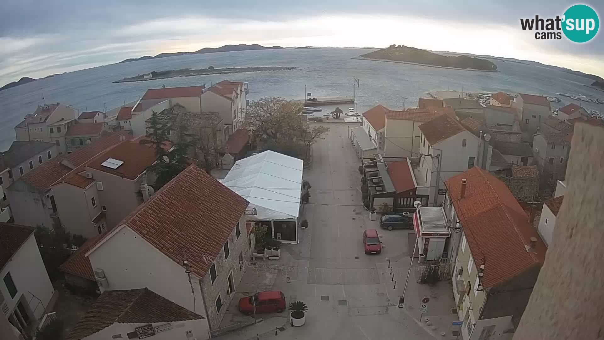 Webcam Live Pakoštane – panorama