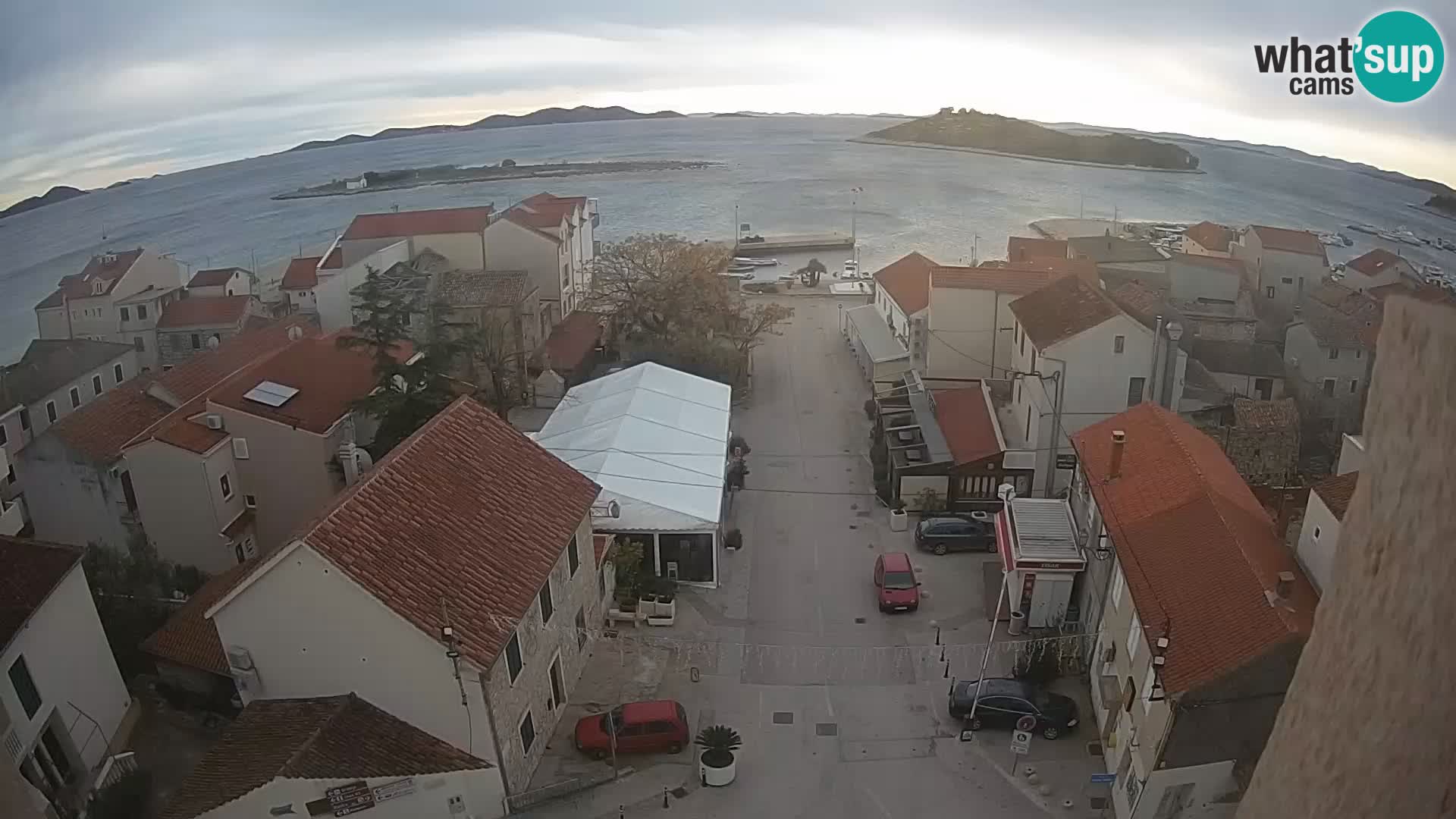 Webcam live Pakoštane – panorama