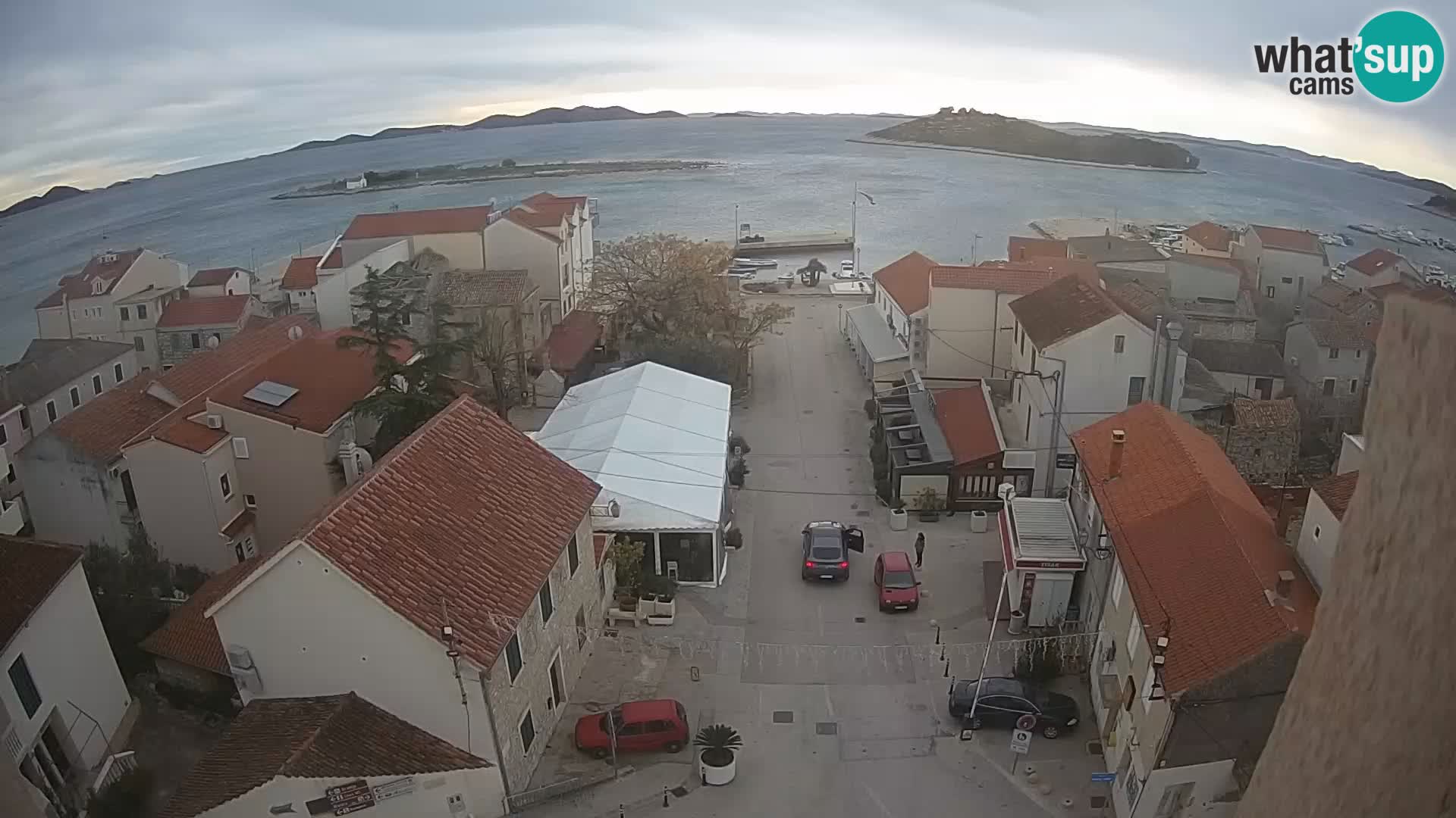 Webcam Live Pakoštane – panorama